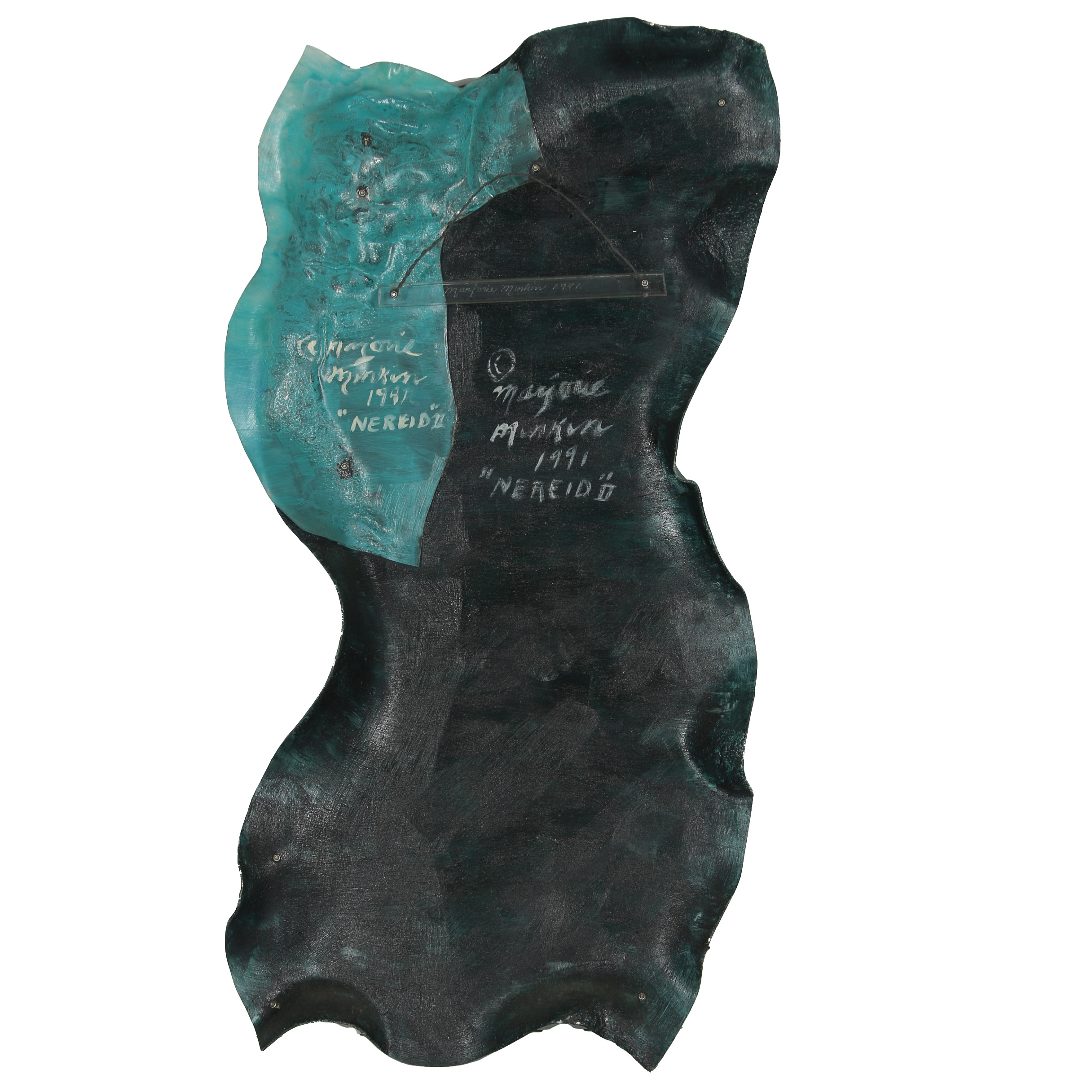 Marjorie Minkin Acrylic and Lexan Sculpture "Nereid II"