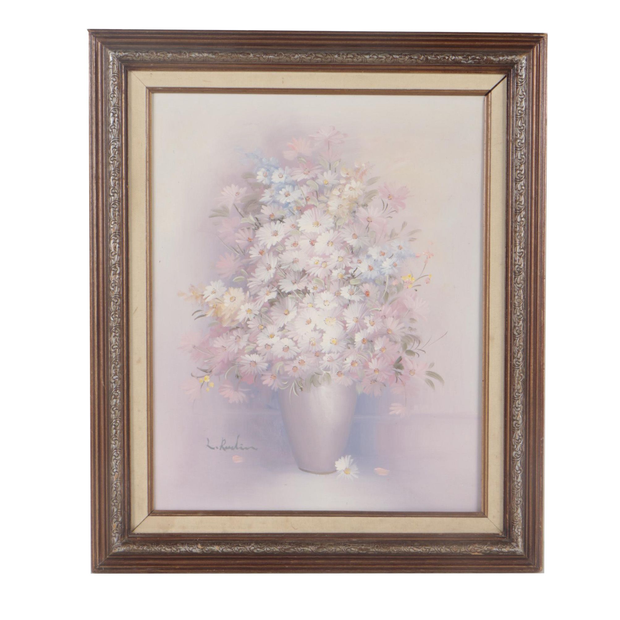 L. Rudin Still Life Oil Painting