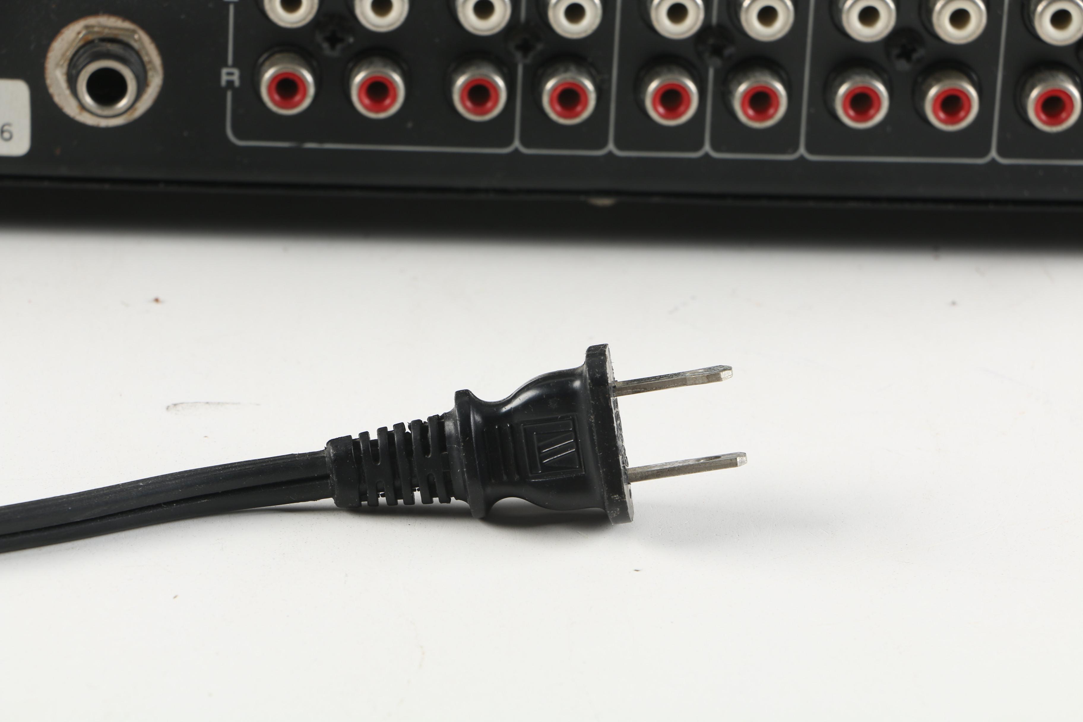 BSR Equalizer, Gemini Mixer, and Furman Power Conditioner