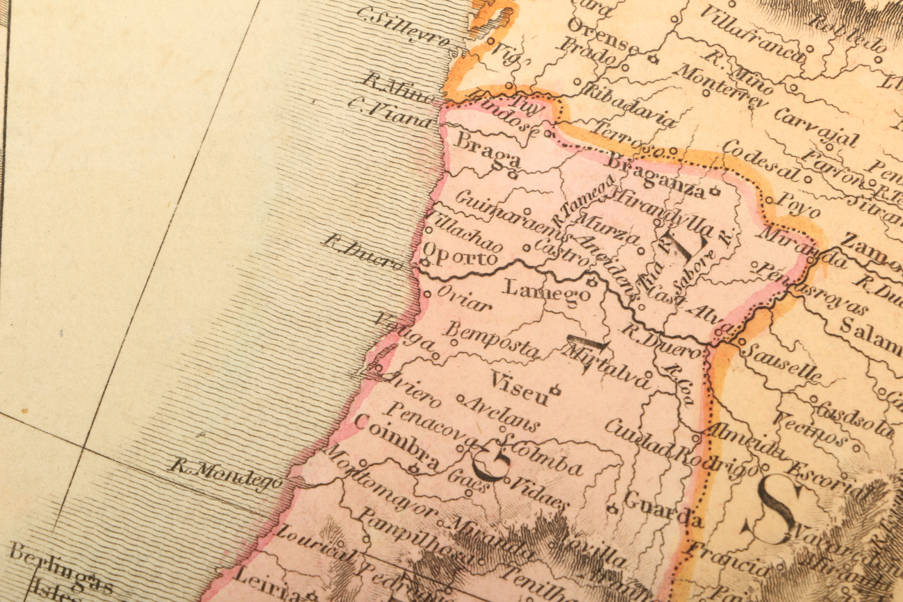 1816 Map of "Europe After the Congress of Vienna"