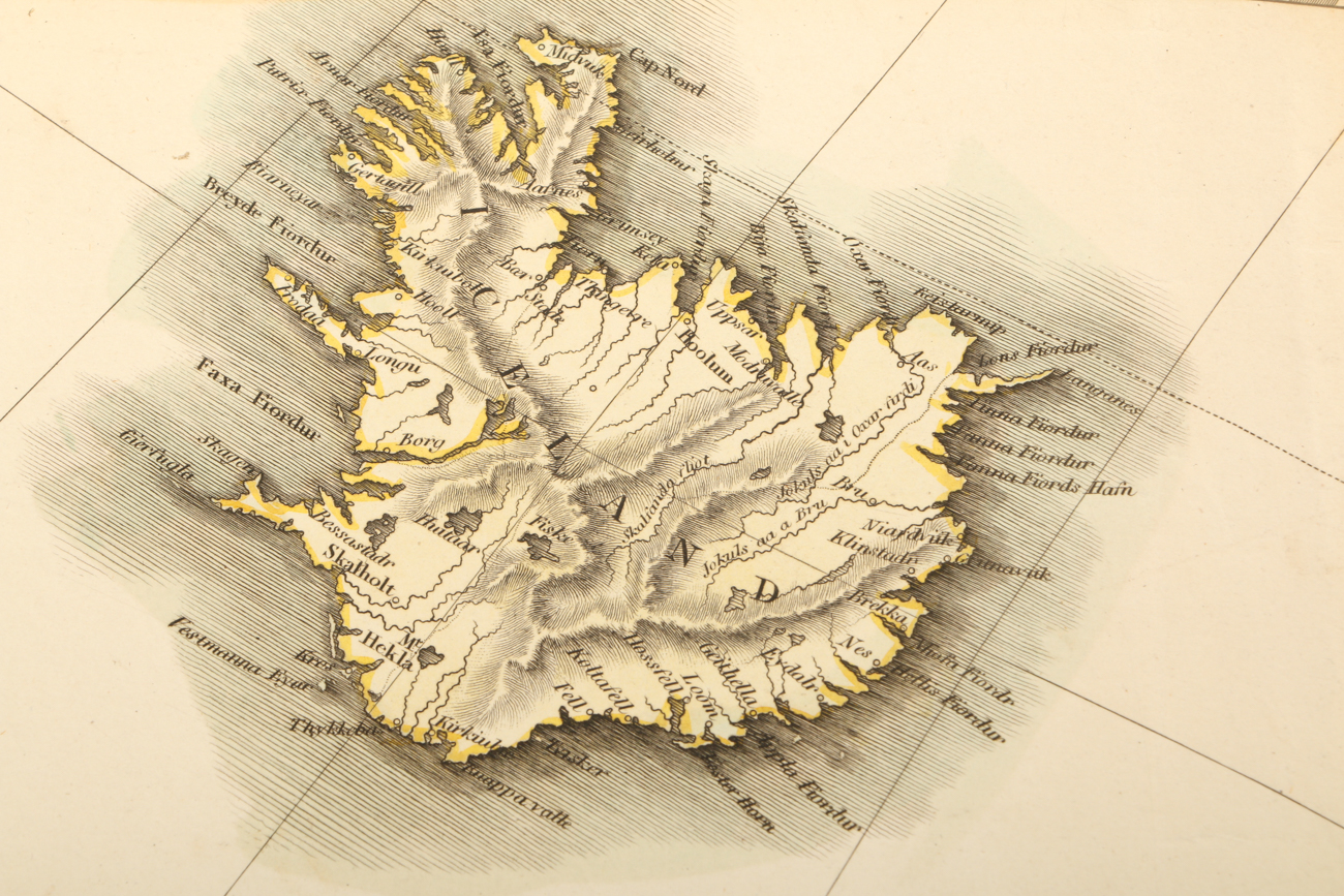 1816 Map of "Europe After the Congress of Vienna"