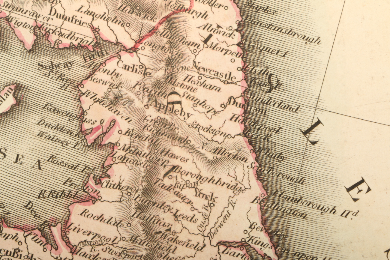 1816 Map of "Europe After the Congress of Vienna"