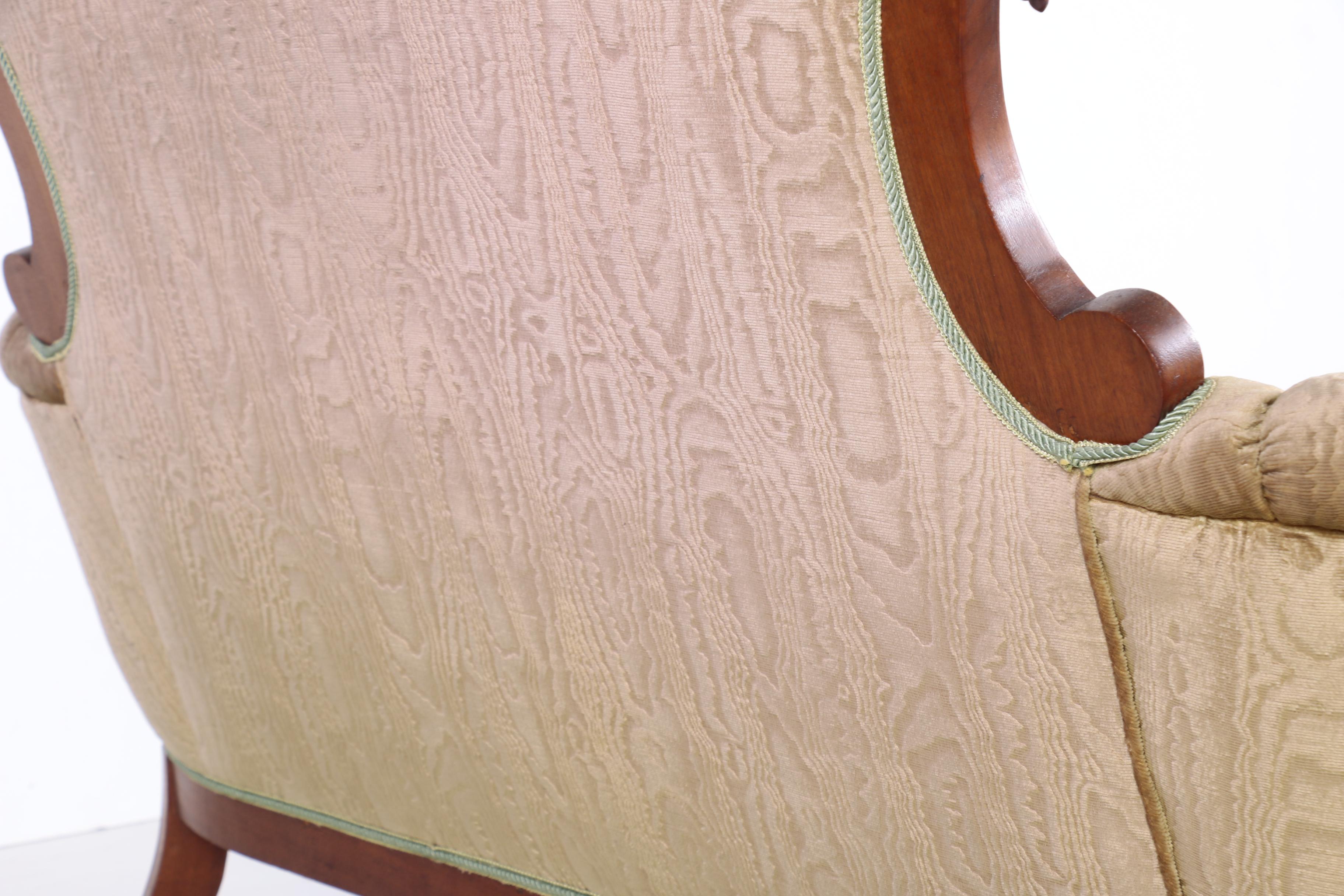 Victorian Walnut Five-Piece Salon Suite, Circa 1880