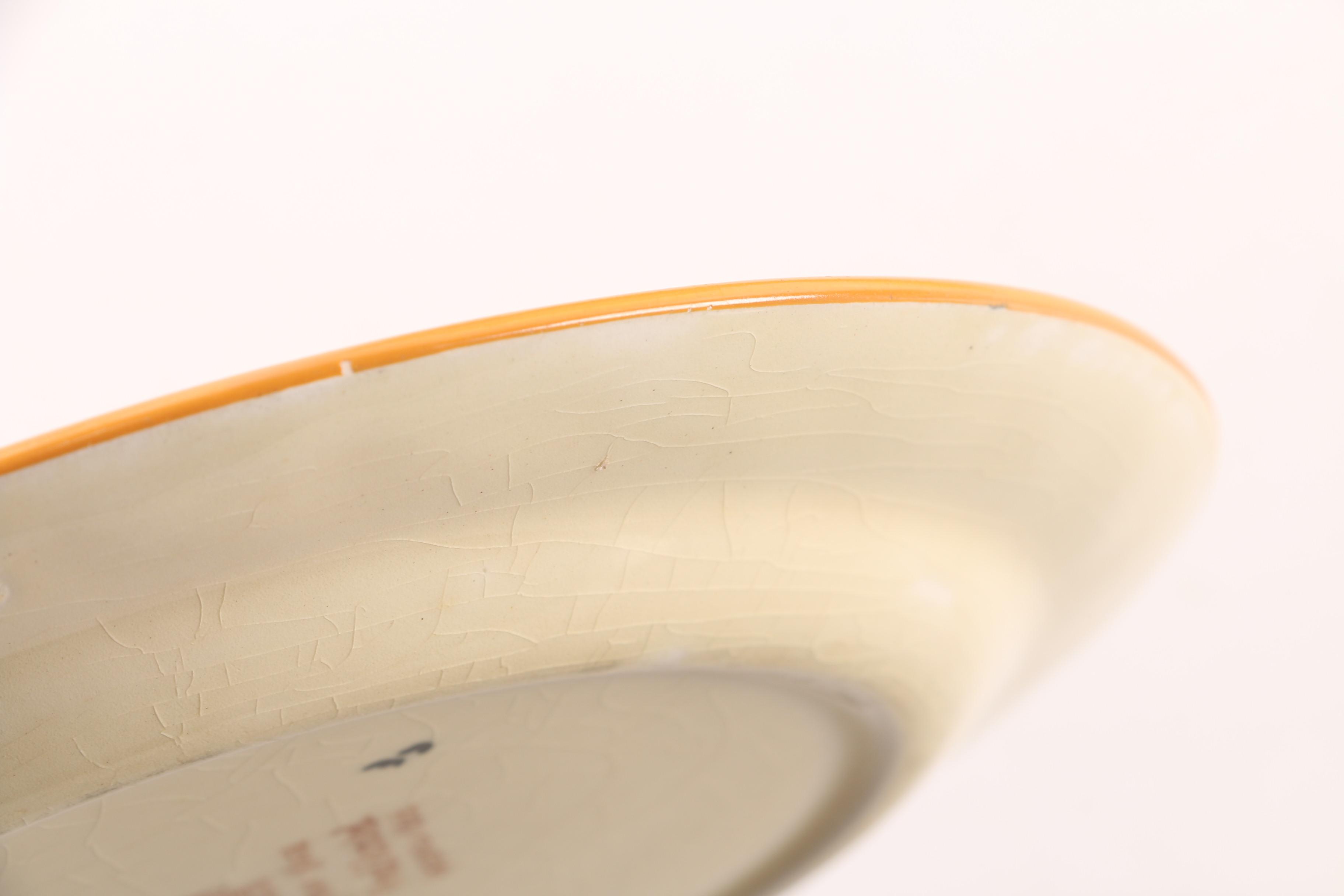 Vintage Adams "Della Robia" Hand-Painted Titan Ware Dinnerware