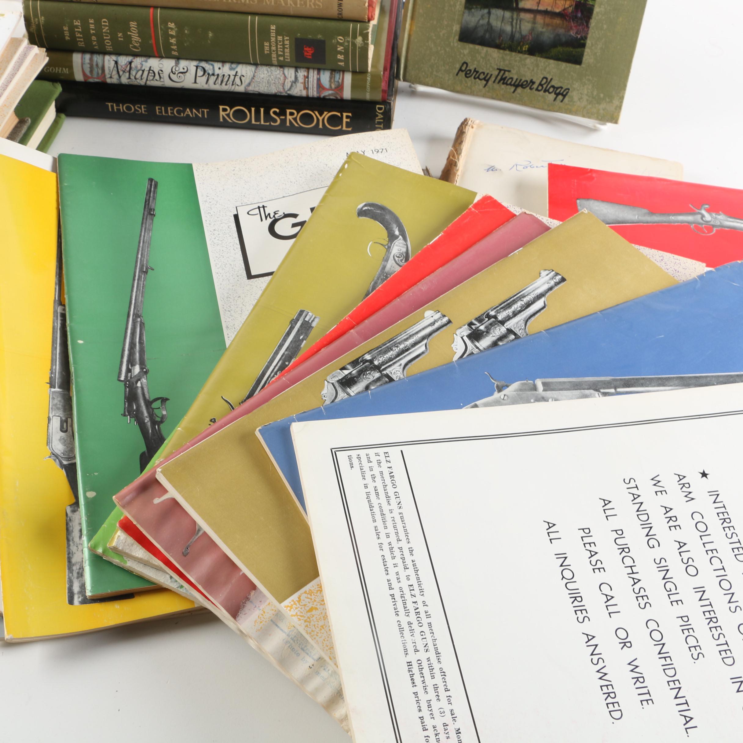 Vintage Books on Hunting, Guns, and More