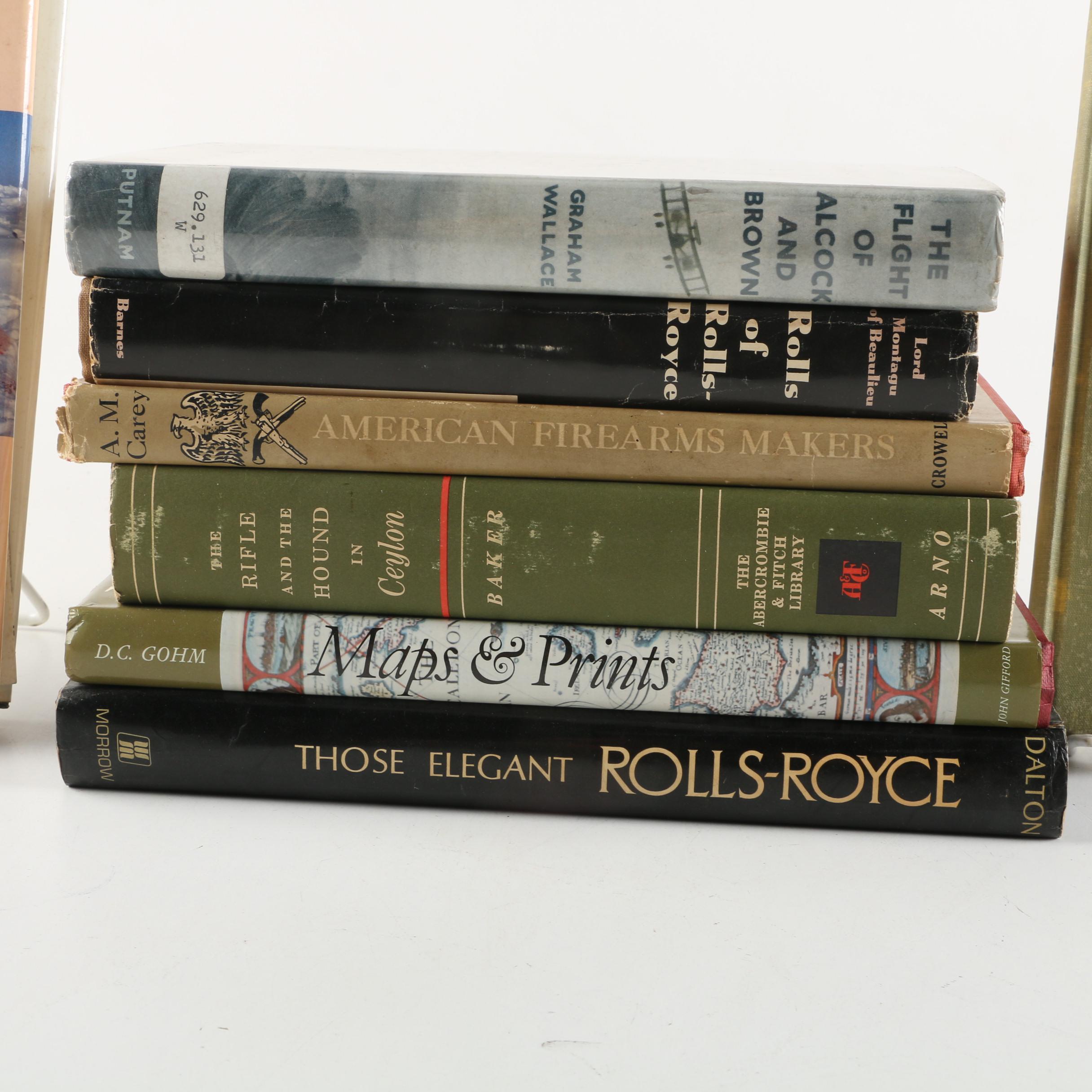 Vintage Books on Hunting, Guns, and More