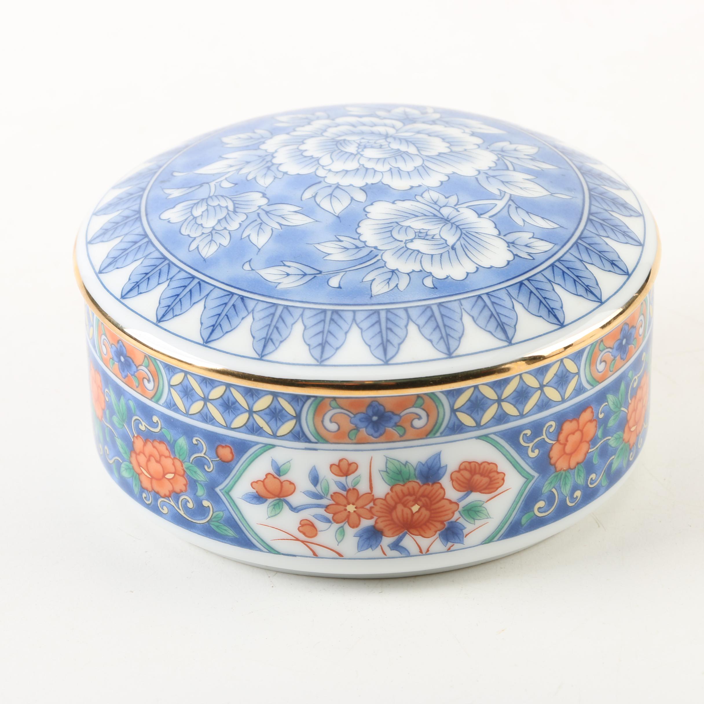 Tiffany & Co. Porcelain Trinket Box