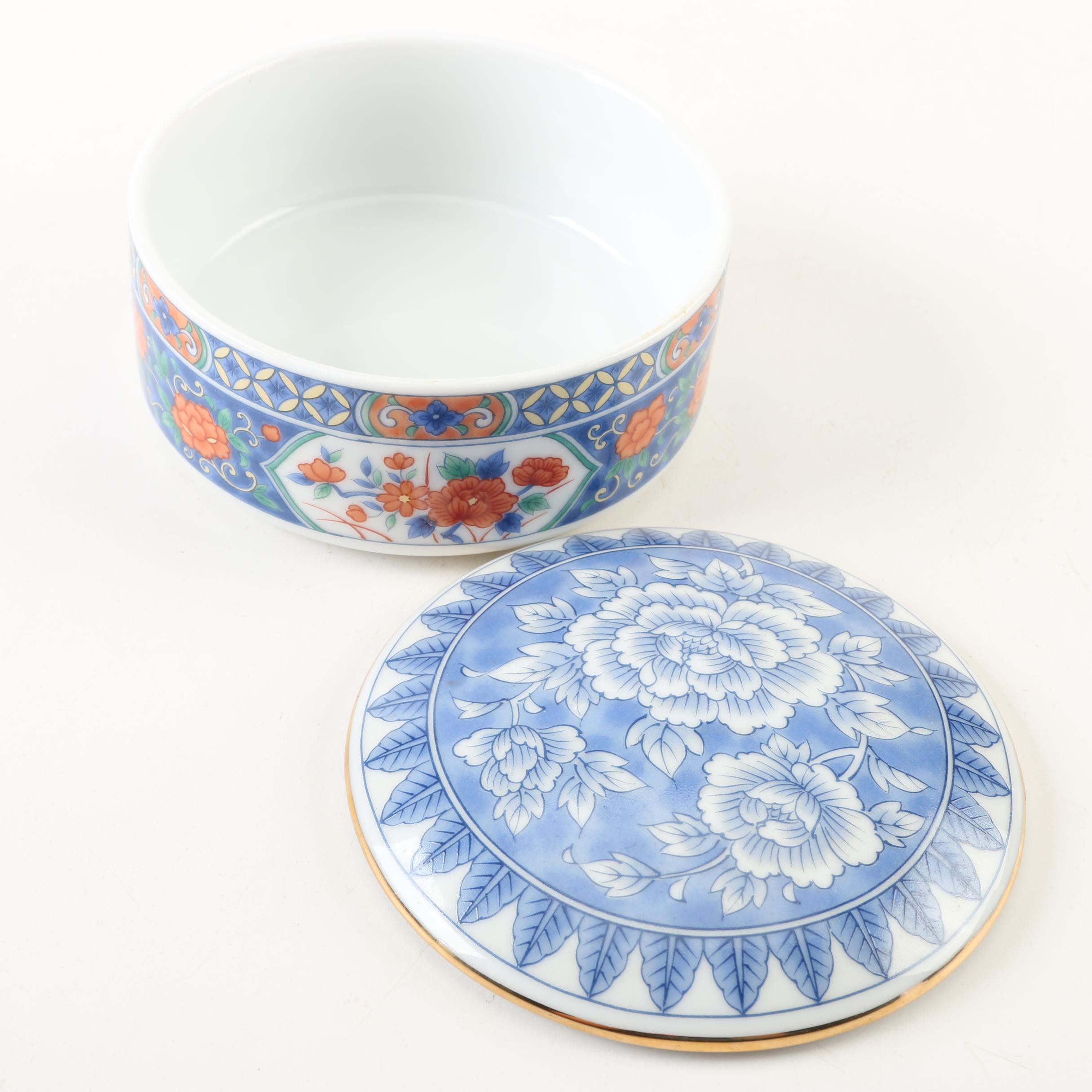 Tiffany & Co. Porcelain Trinket Box