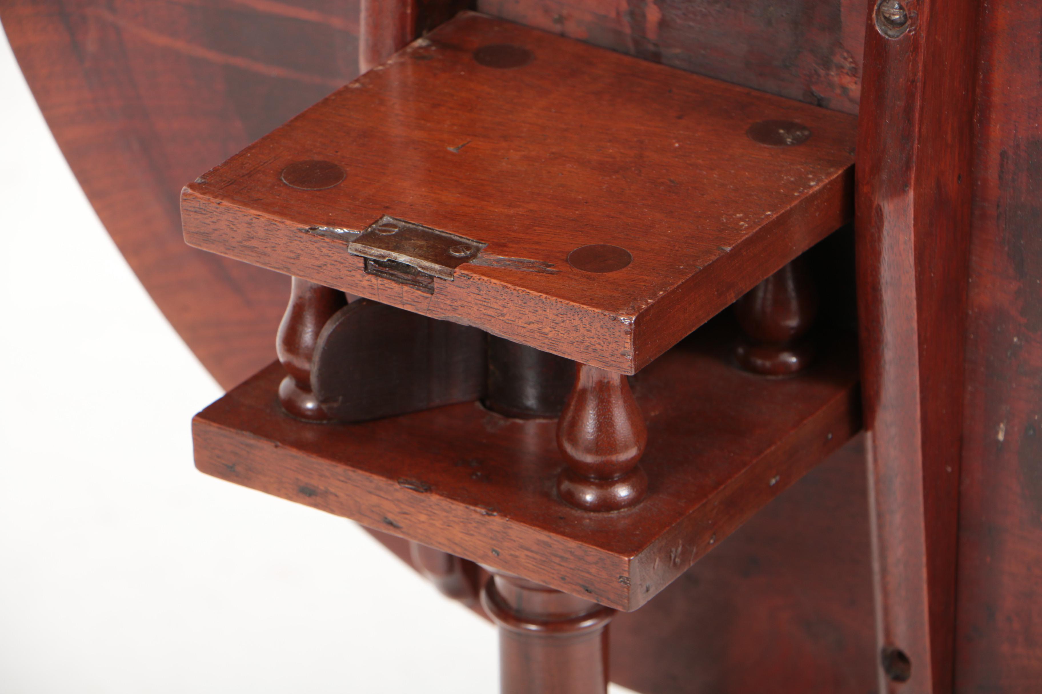 George III Mahogany Tilt-Top Tripod Table, Late 18th Century