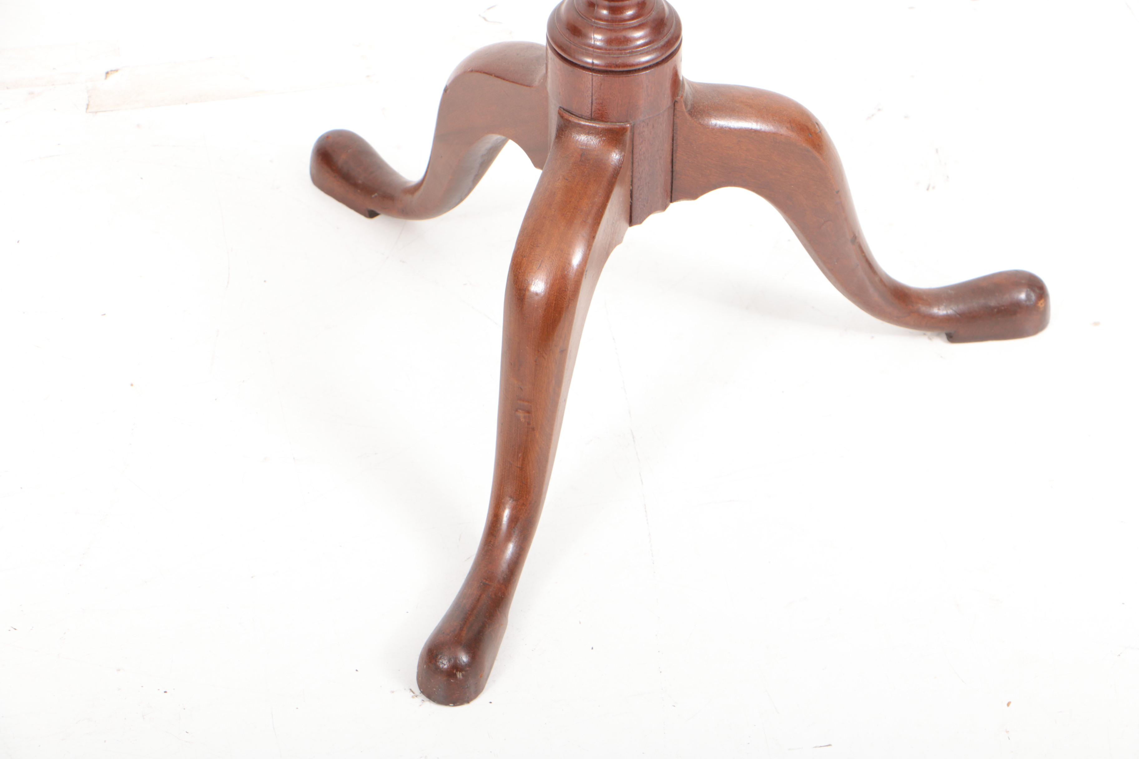 George III Mahogany Tilt-Top Tripod Table, Late 18th Century