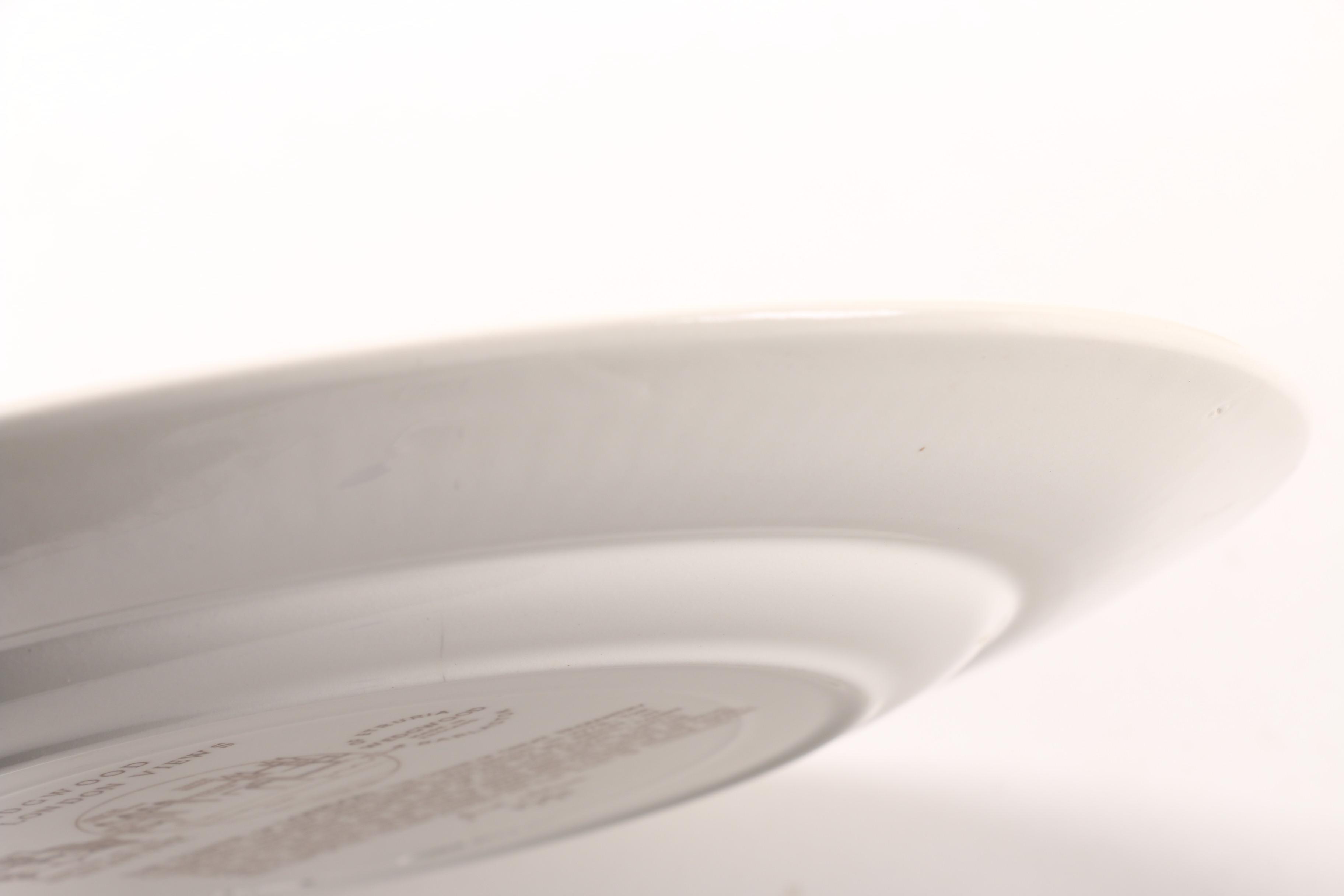 1941 First Edition Wedgwood "Old London Views" Dinner Plates