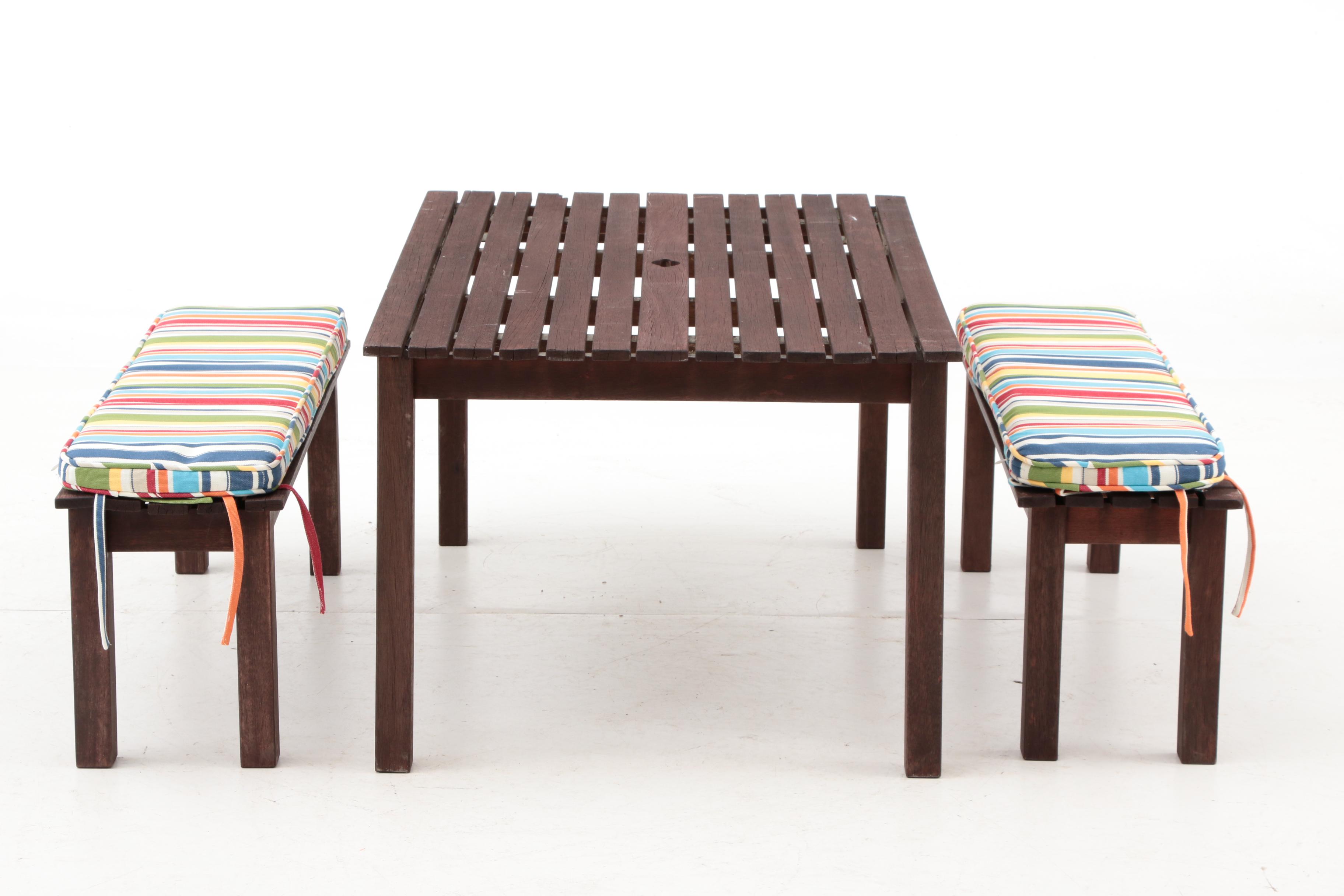 Pottery Barn Kids Outdoor Picnic Furniture Set