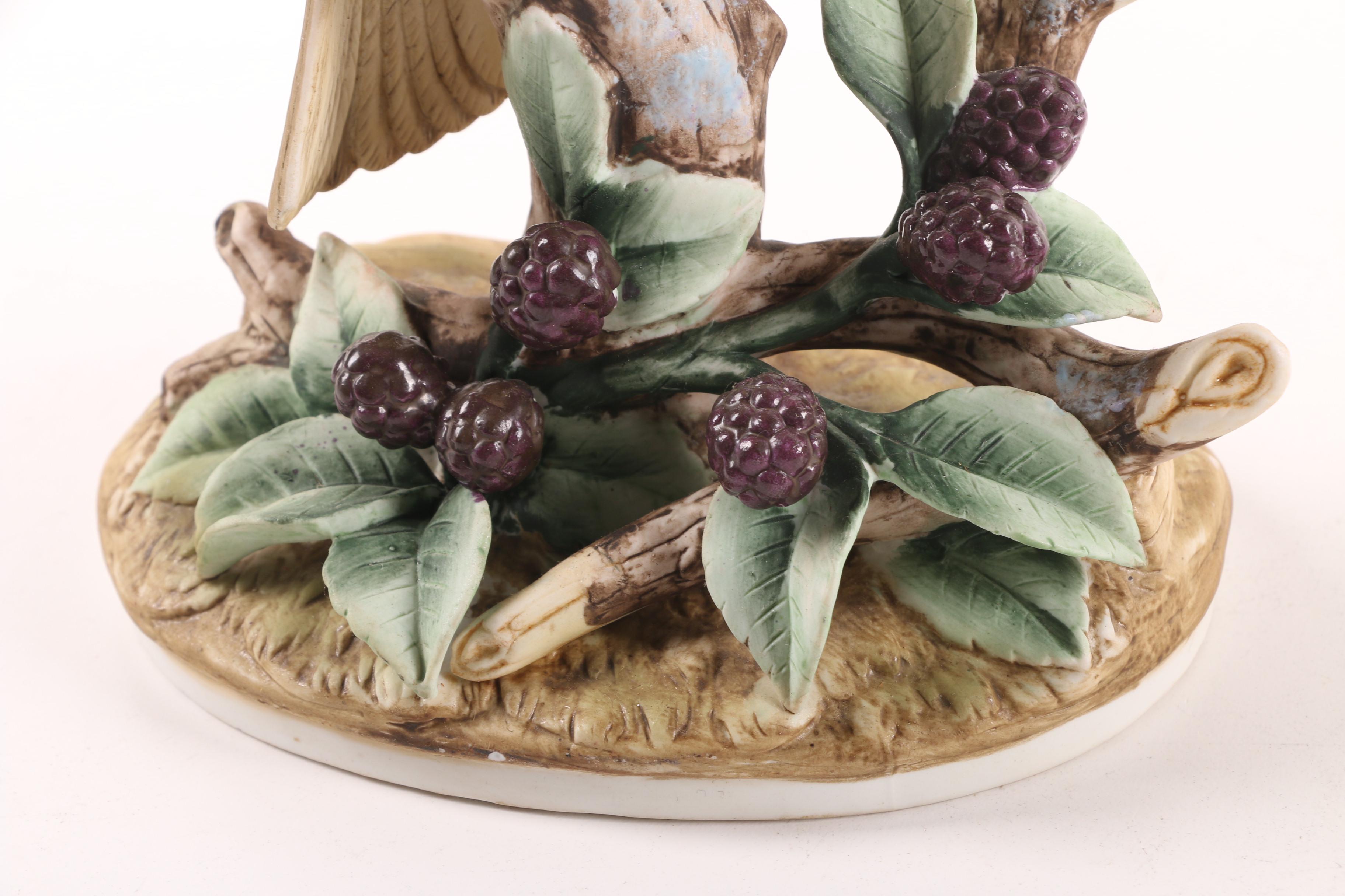 Andrea by Sadek Porcelain Male and Female Cardinal Figurines