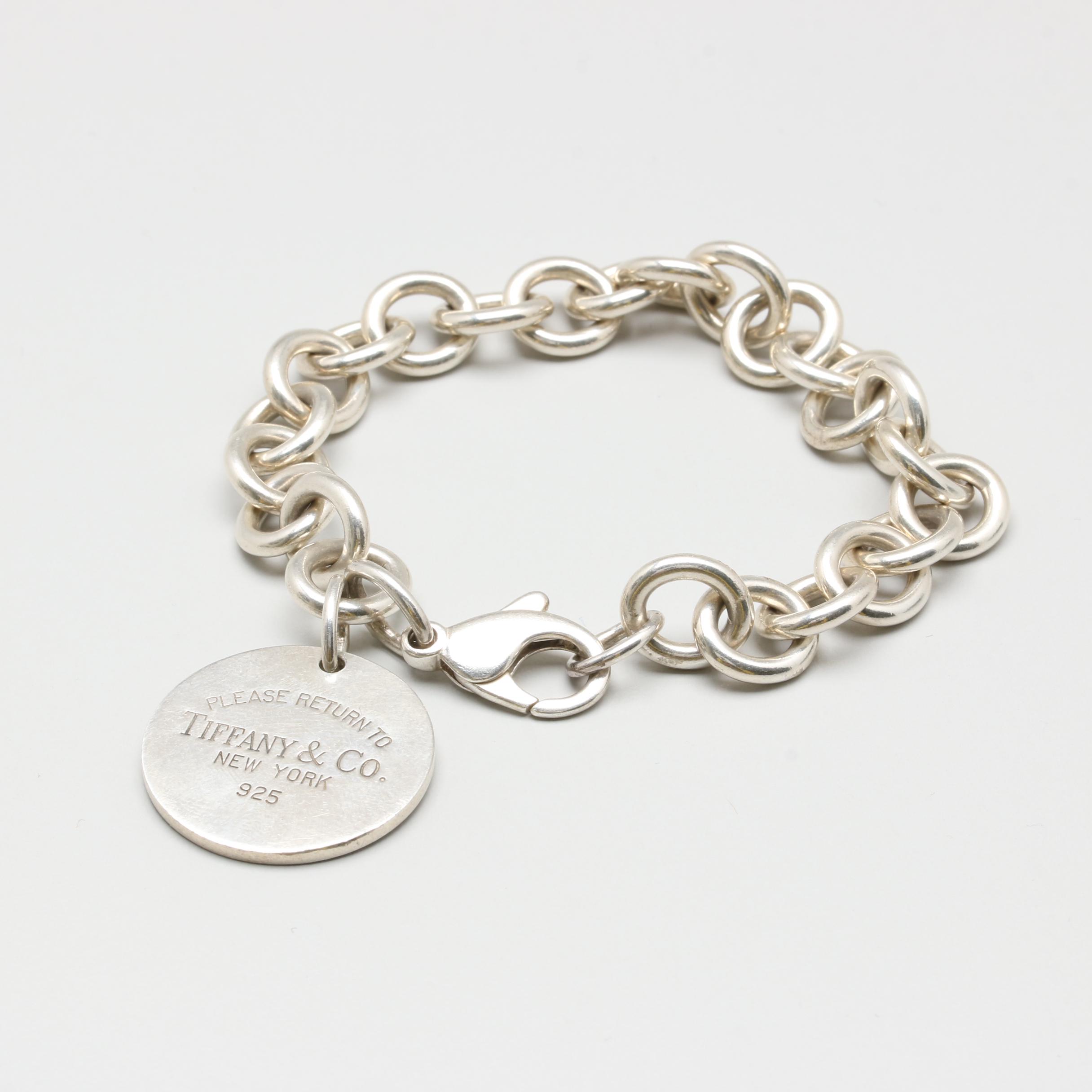 Tiffany & Co. Sterling Silver "Return to Tiffany" Tag Bracelet