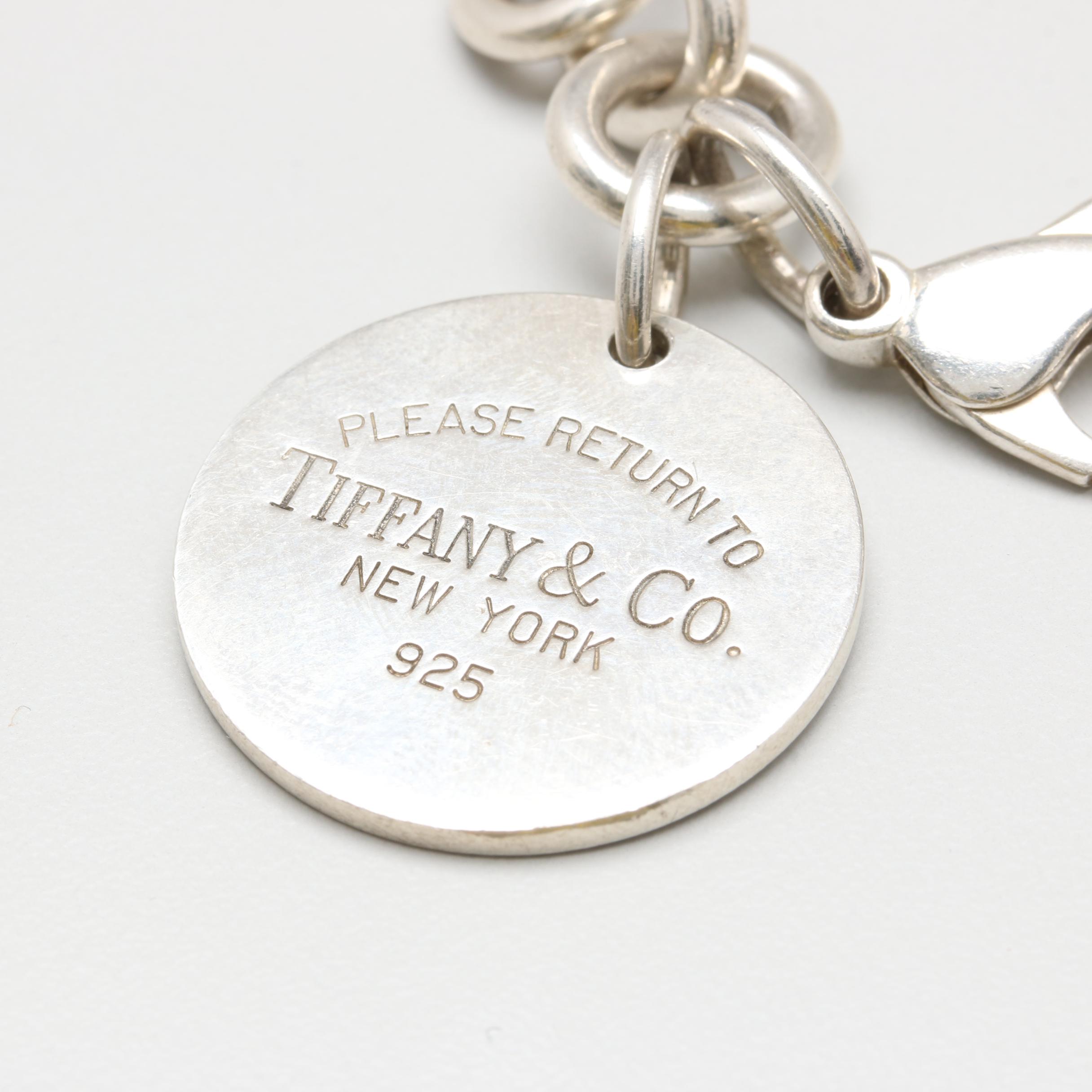 Tiffany & Co. Sterling Silver "Return to Tiffany" Tag Bracelet