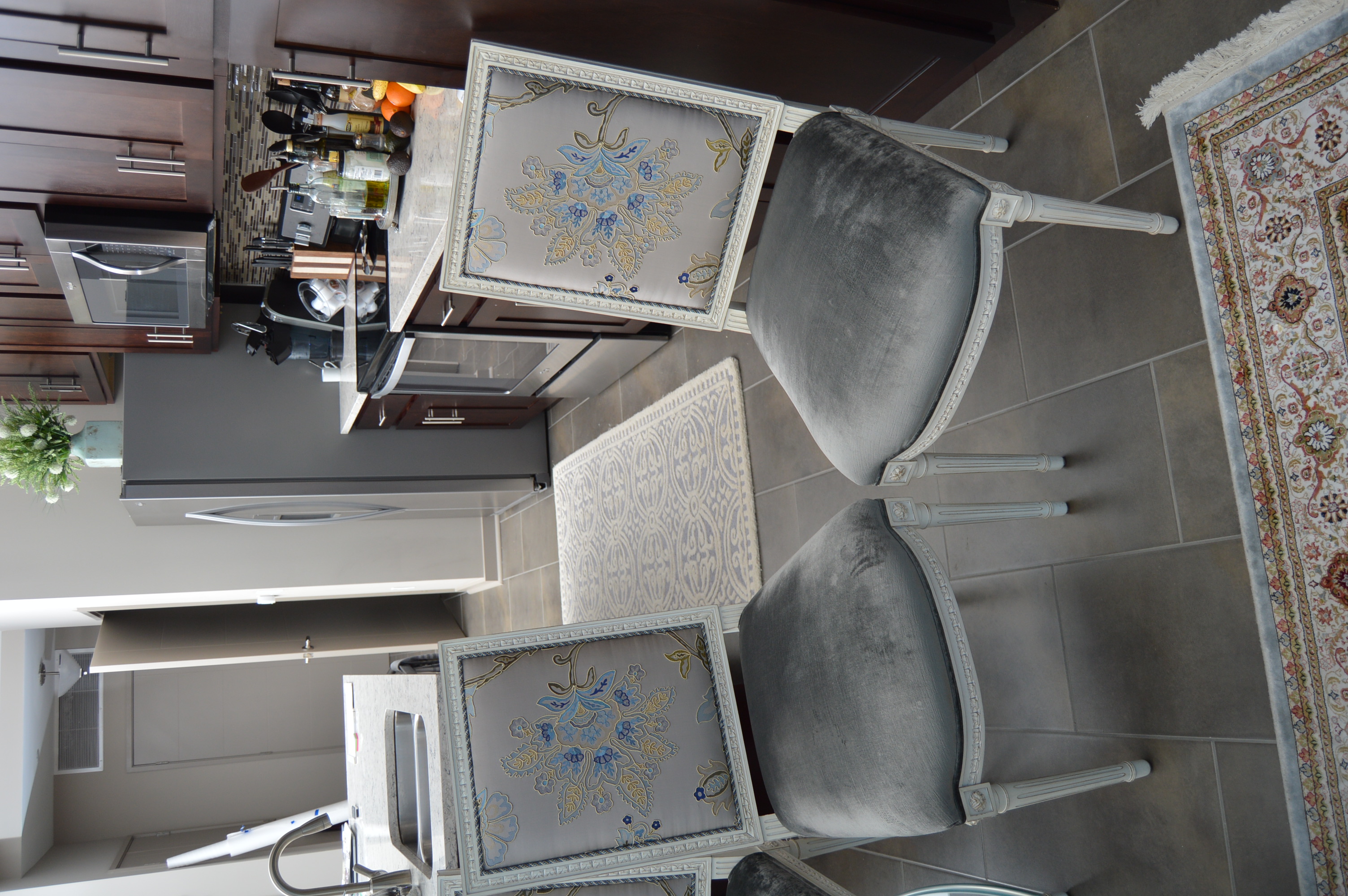 Pair of Louis XVI Style Side Chairs from Louis J. Solomon