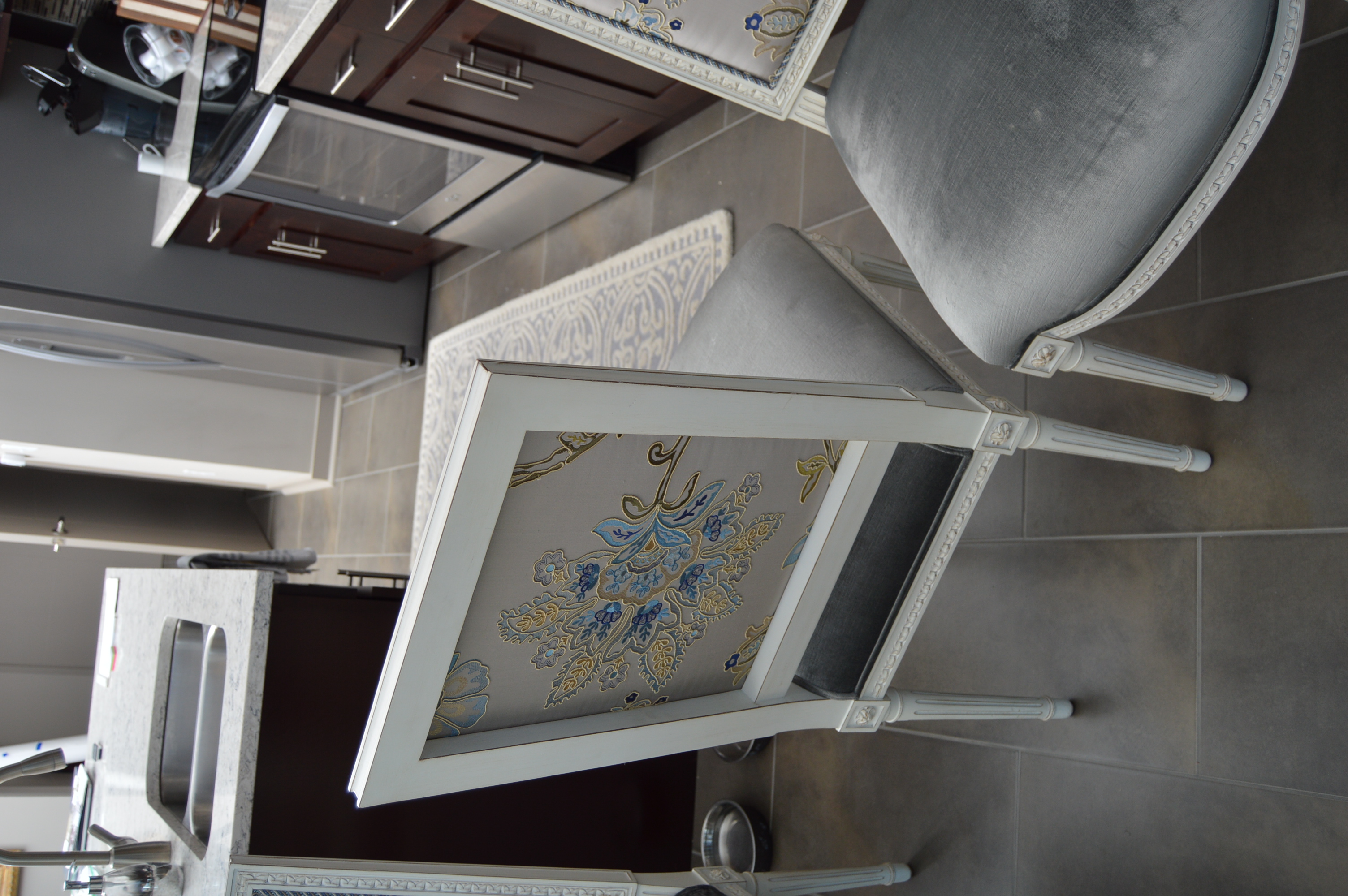 Pair of Louis XVI Style Side Chairs from Louis J. Solomon