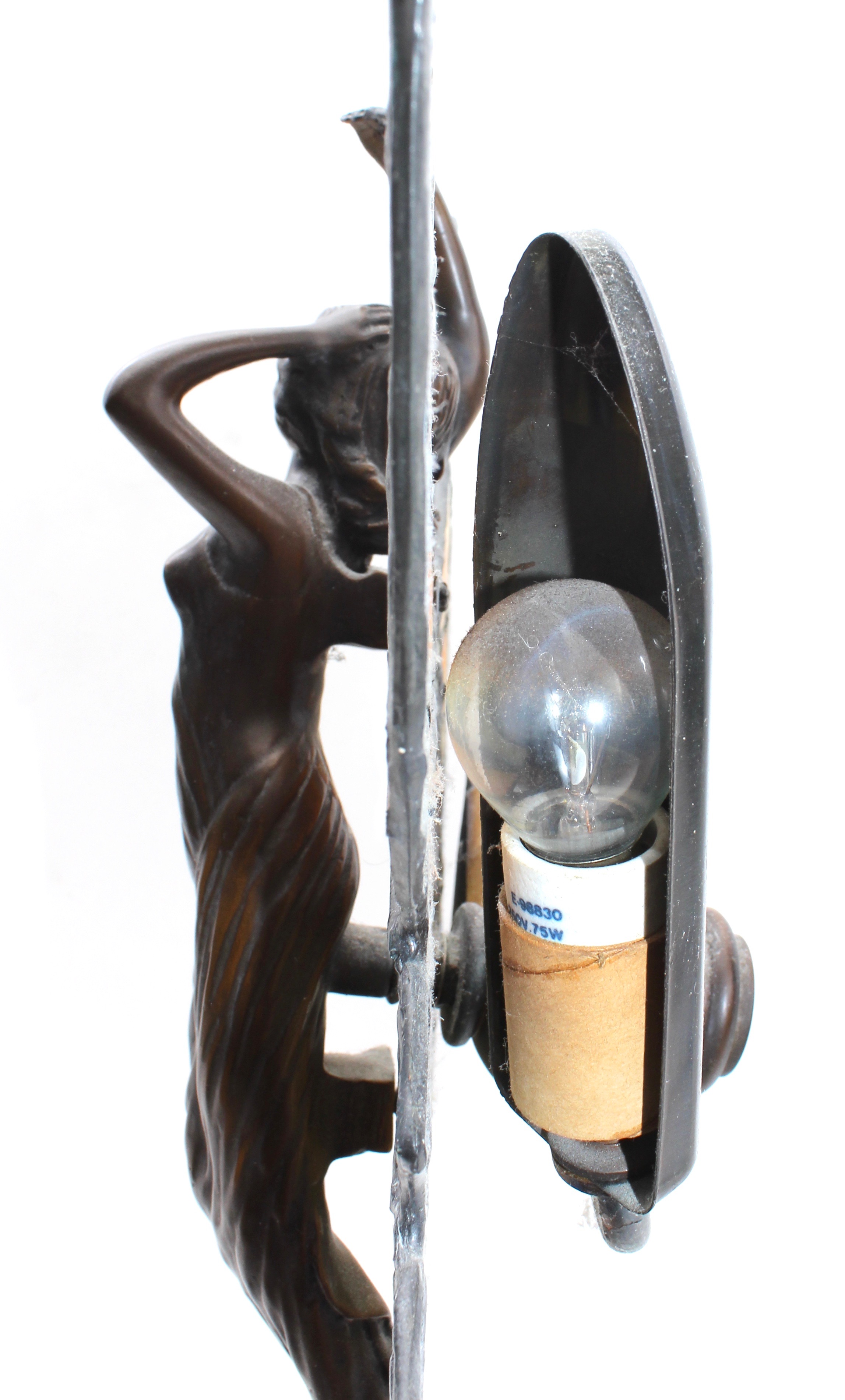 Stained Glass Figural "Butterfly" Lamp