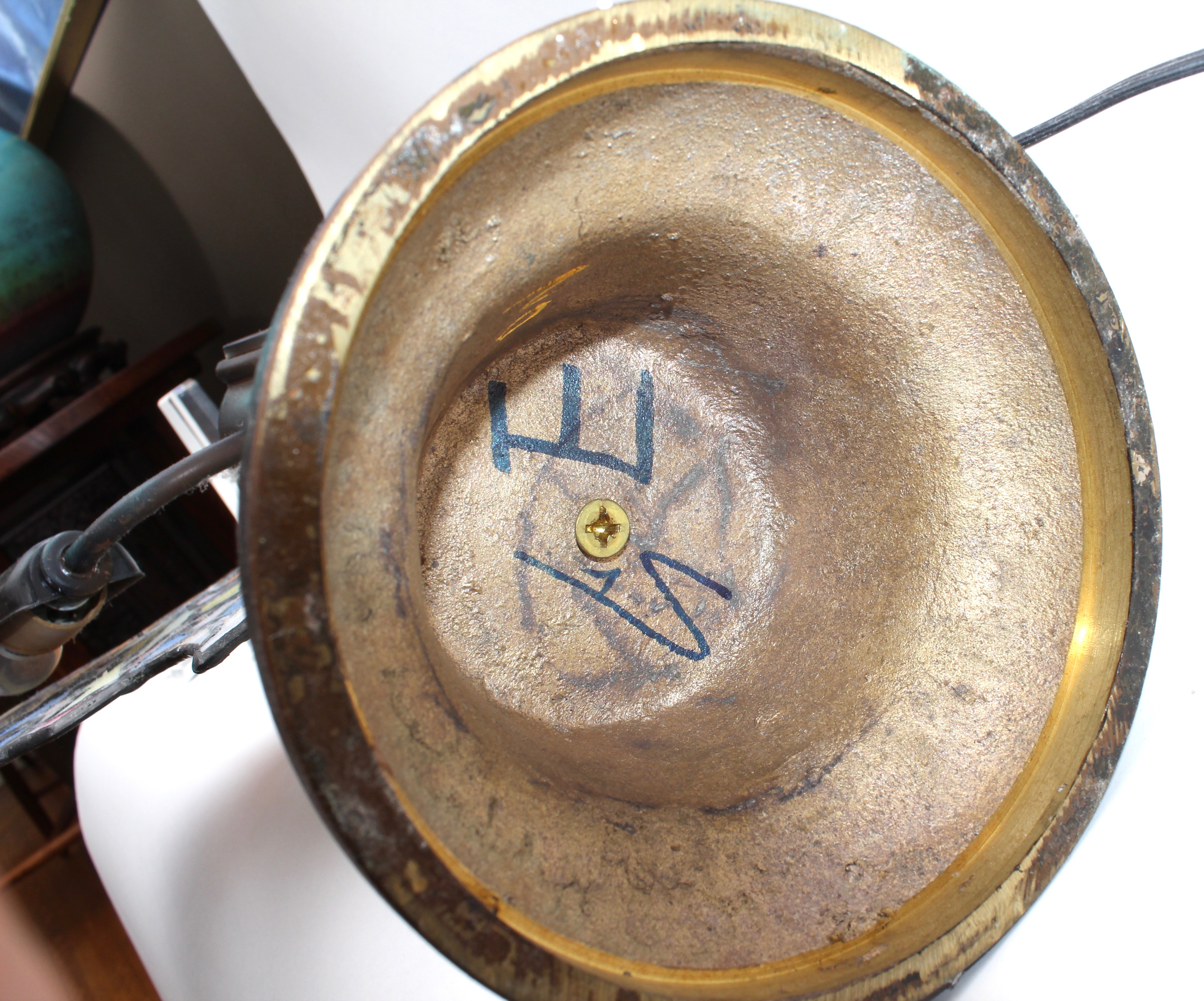 Stained Glass Figural "Butterfly" Lamp