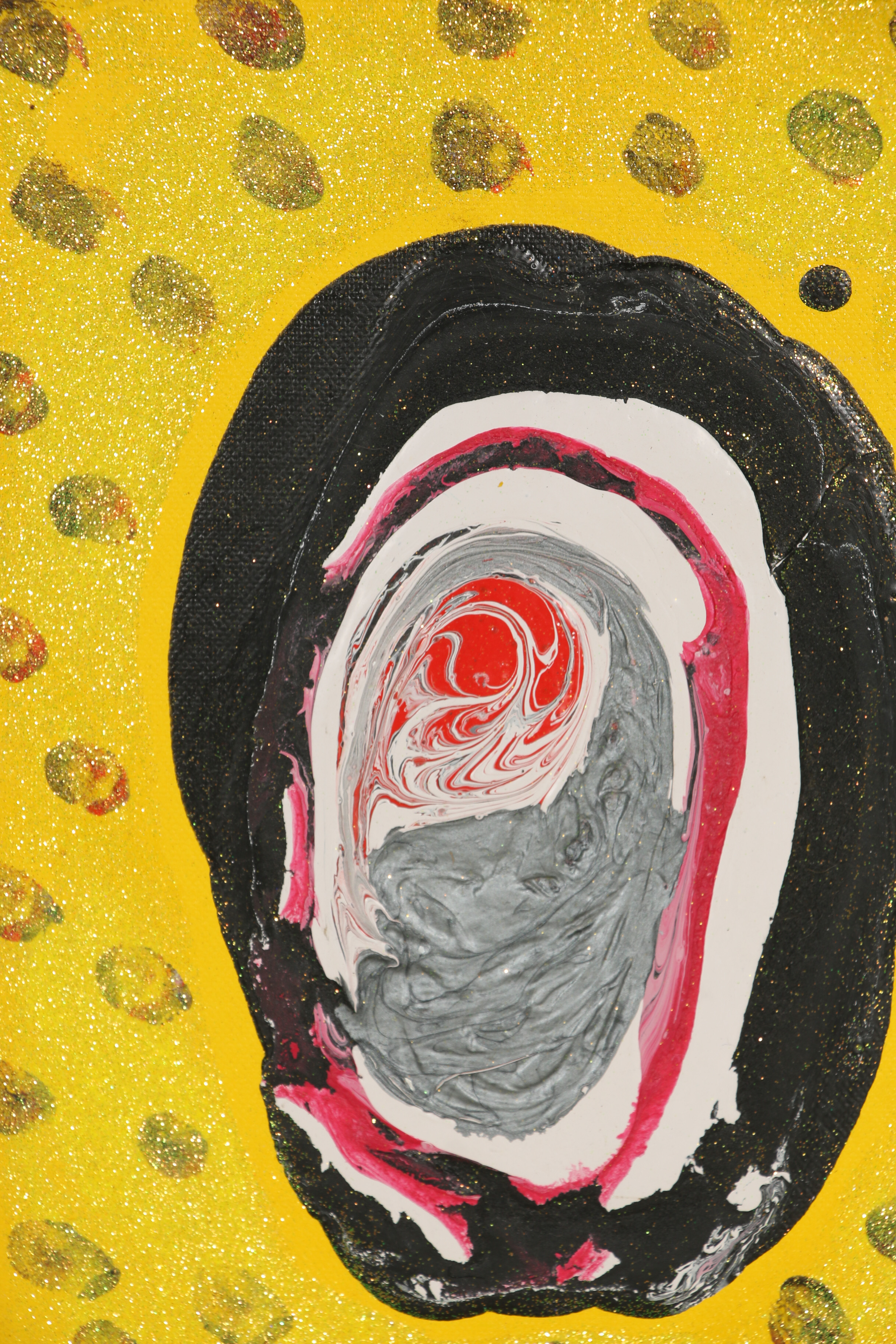 Lucy Baker Acrylic Painting "Vortex"