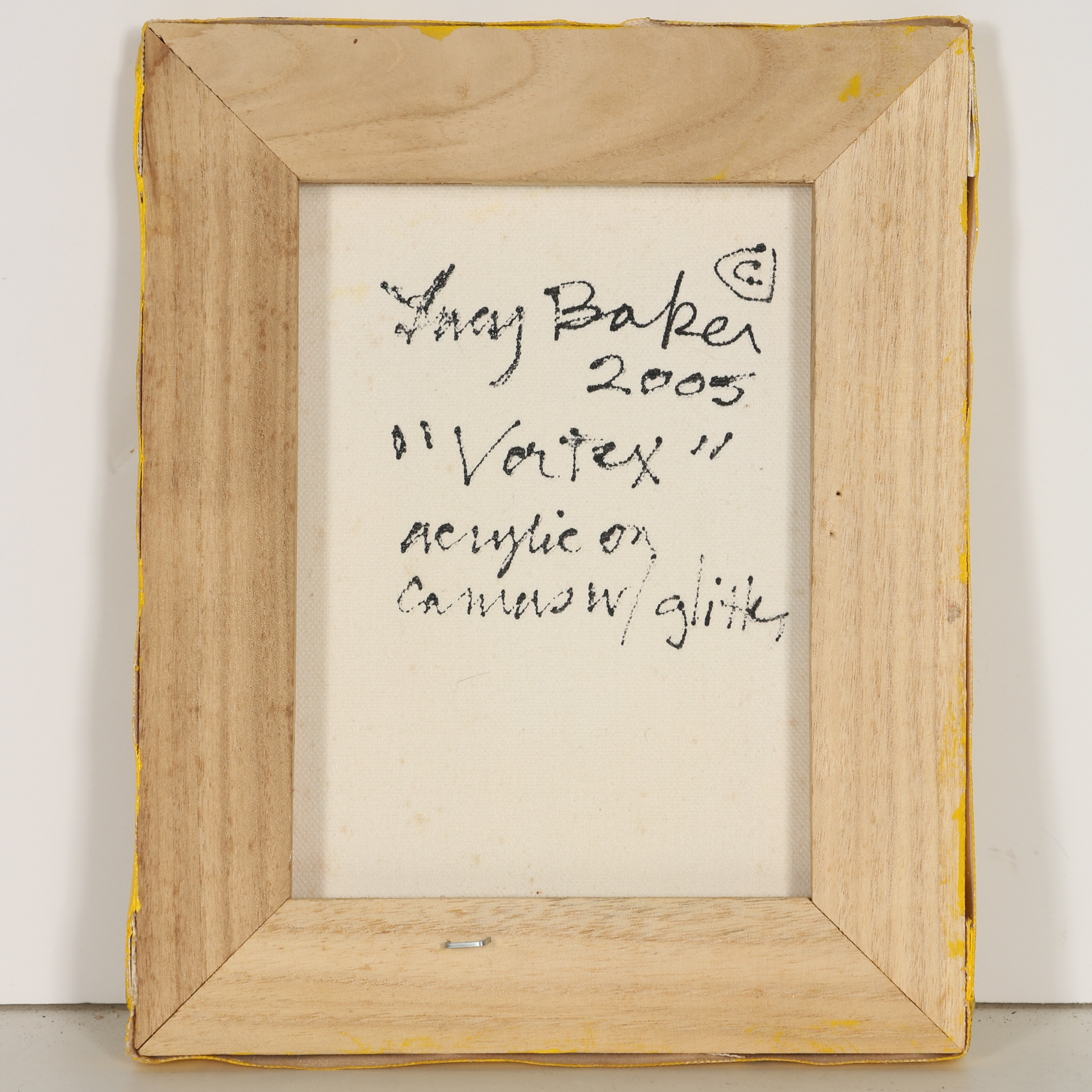 Lucy Baker Acrylic Painting "Vortex"