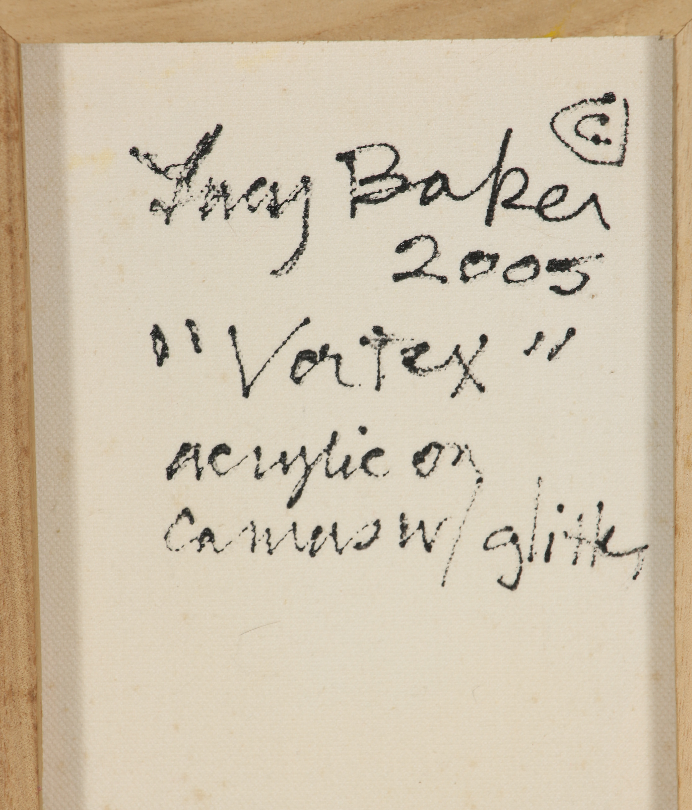 Lucy Baker Acrylic Painting "Vortex"