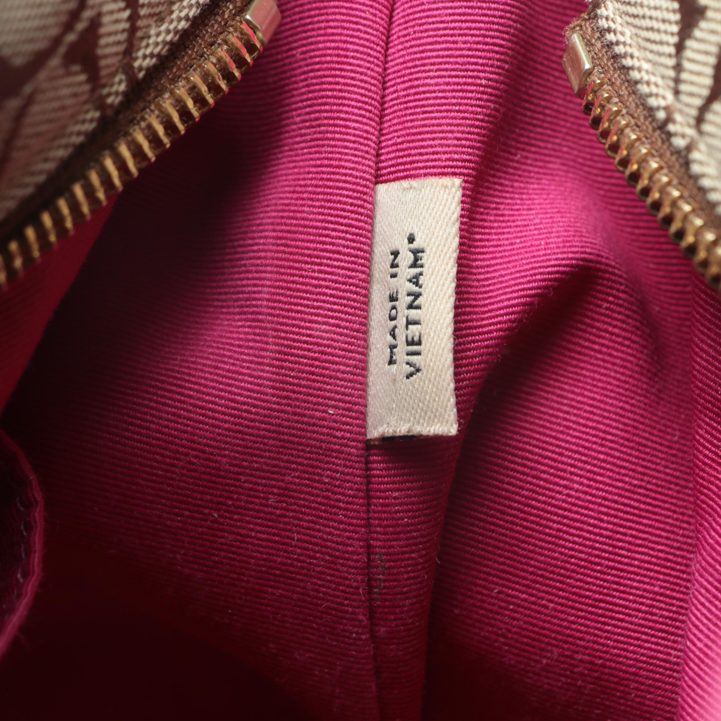 Coach Signature Jacquard Tote and Backpack