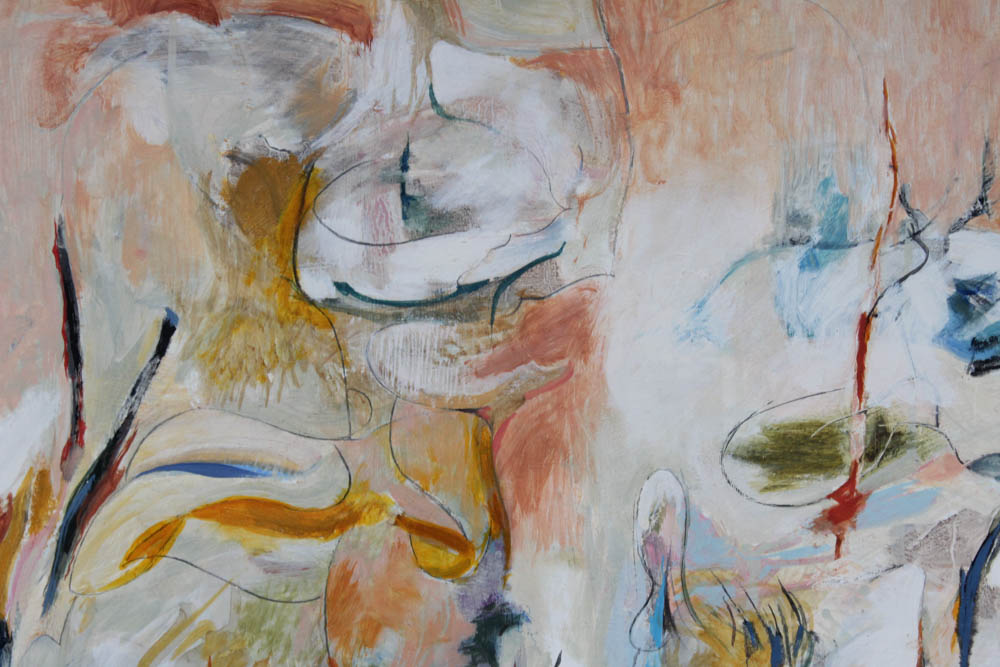 Donald Roberts 1998 Mixed Media Paintings on Paper Featuring "Island Project"