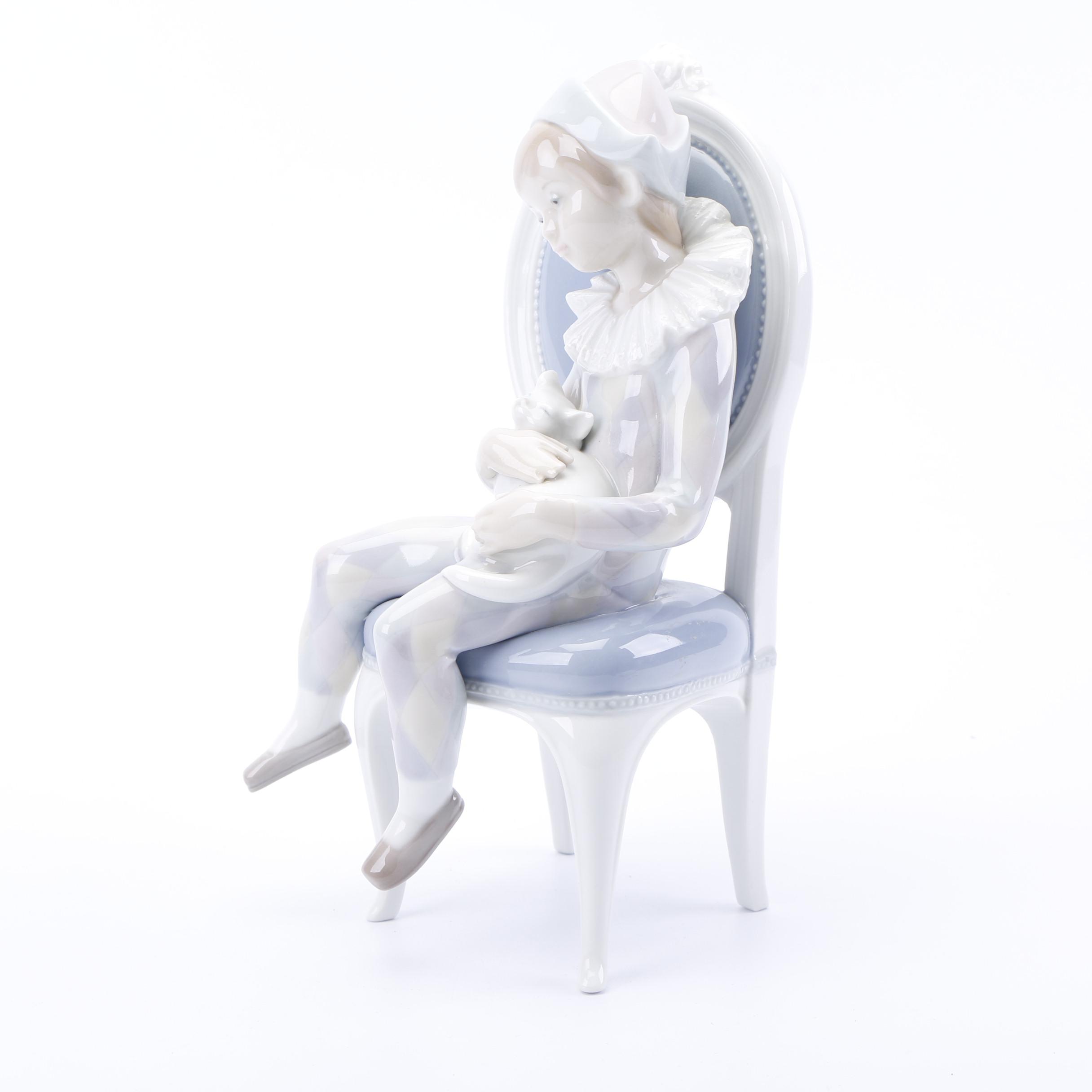 Lladro "Little Harlequin" Porcelain Figurine