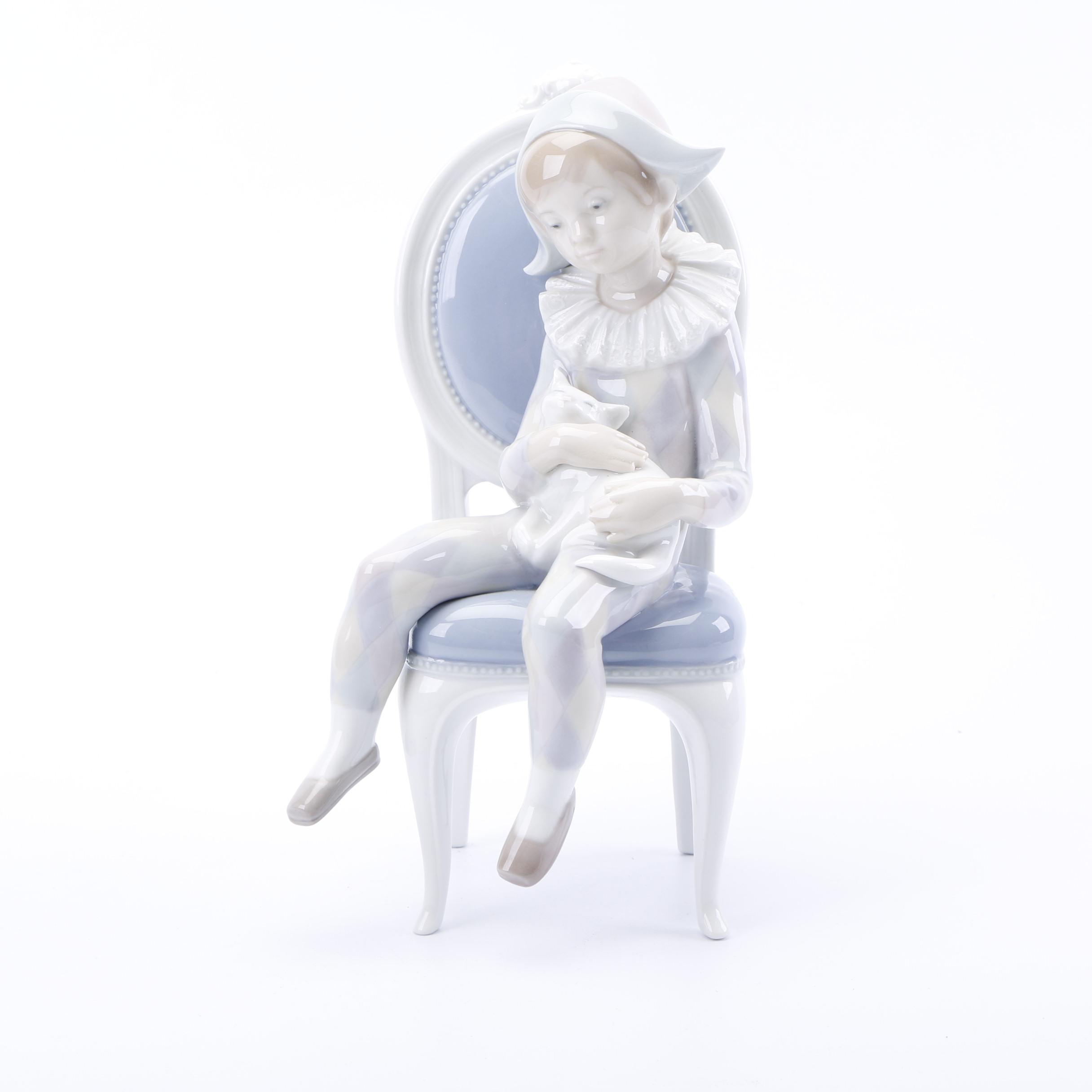 Lladro "Little Harlequin" Porcelain Figurine