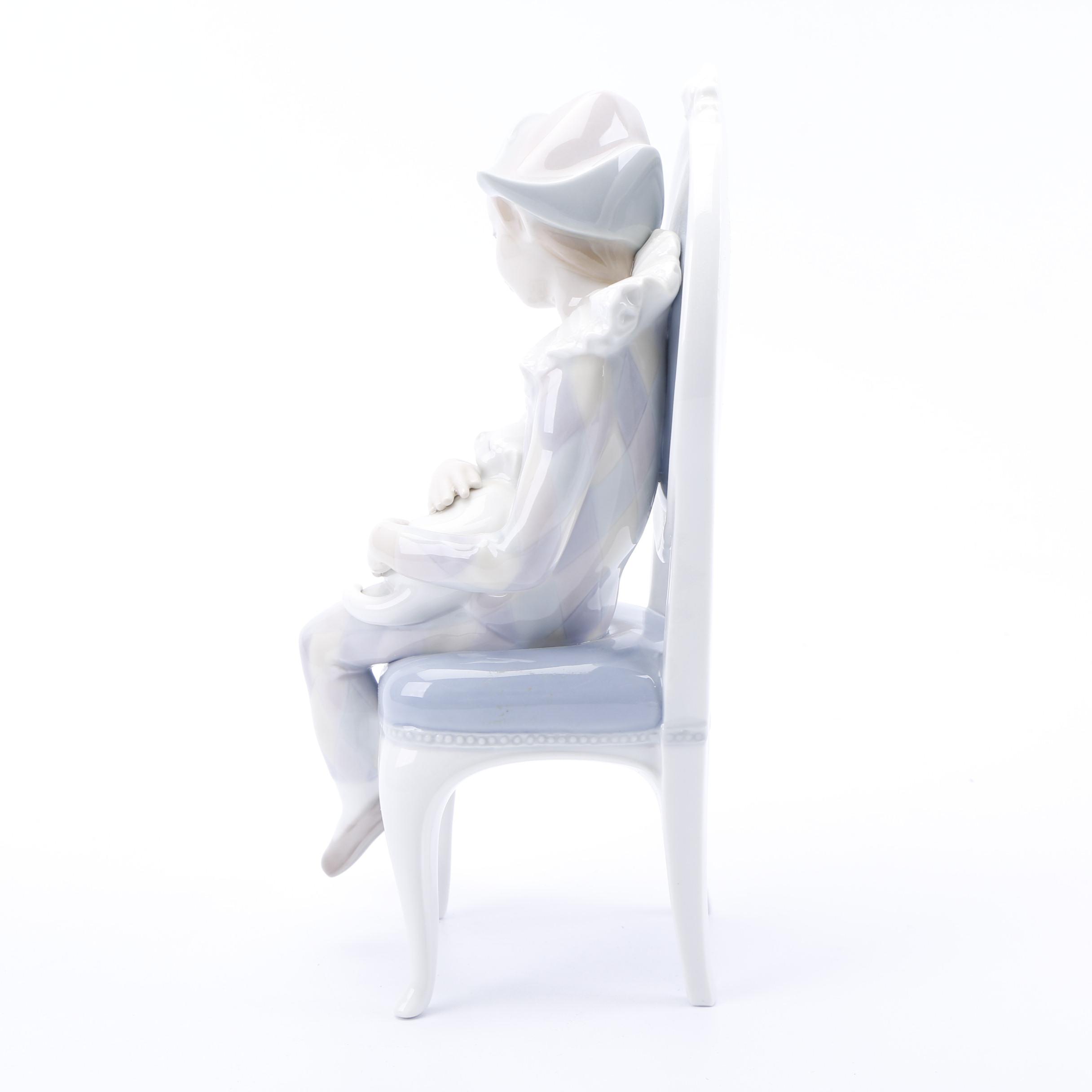 Lladro "Little Harlequin" Porcelain Figurine