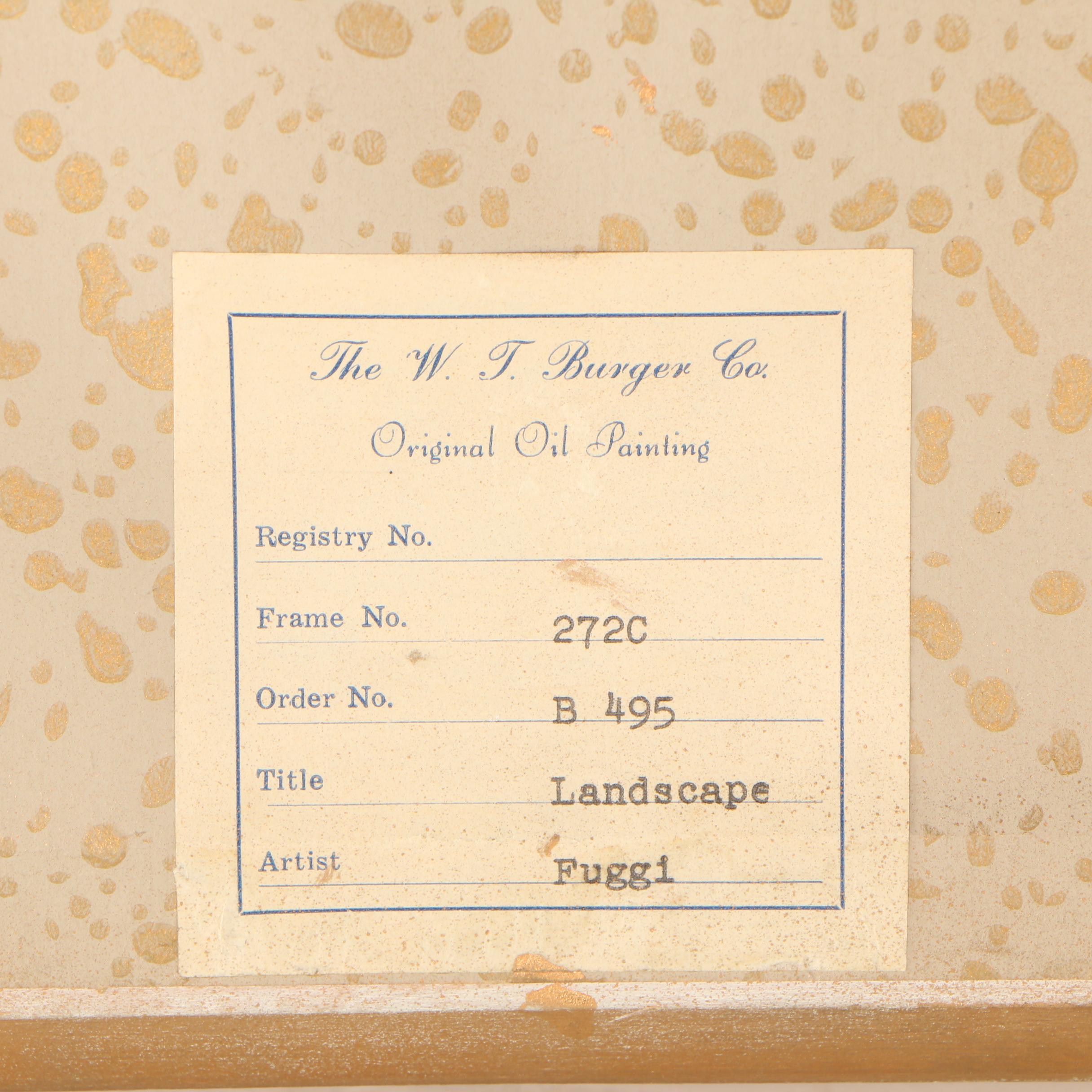 Fuggi Landscape Oil Paintings