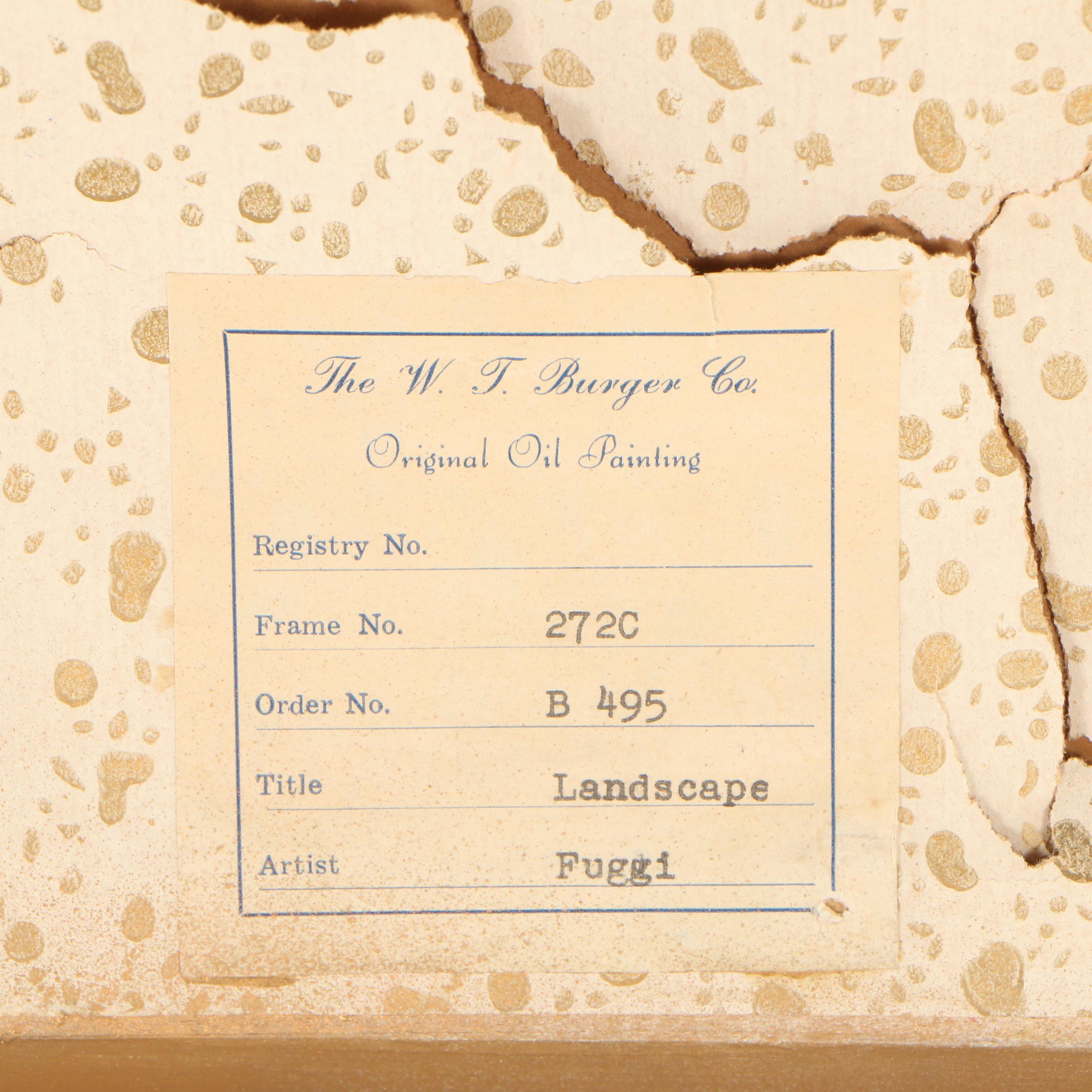 Fuggi Landscape Oil Paintings