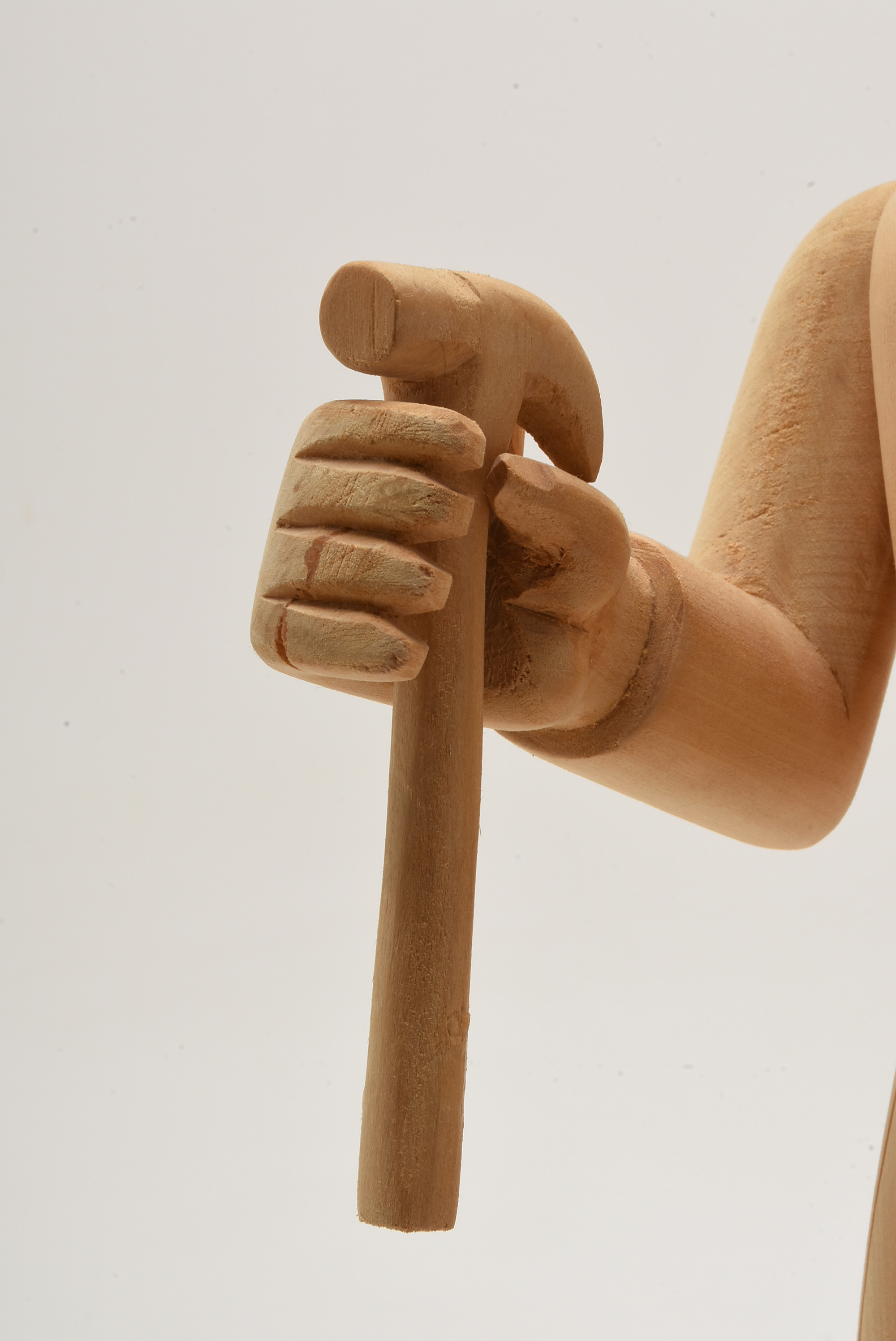 José Mondragón Hand Carved Figure Of St. Joseph The Carpenter