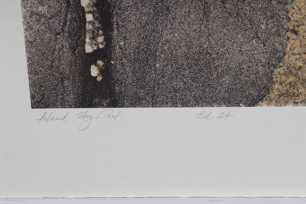 Donald Roberts Serigraph Prints "The Island Night Sky..." and "Island Sky..."