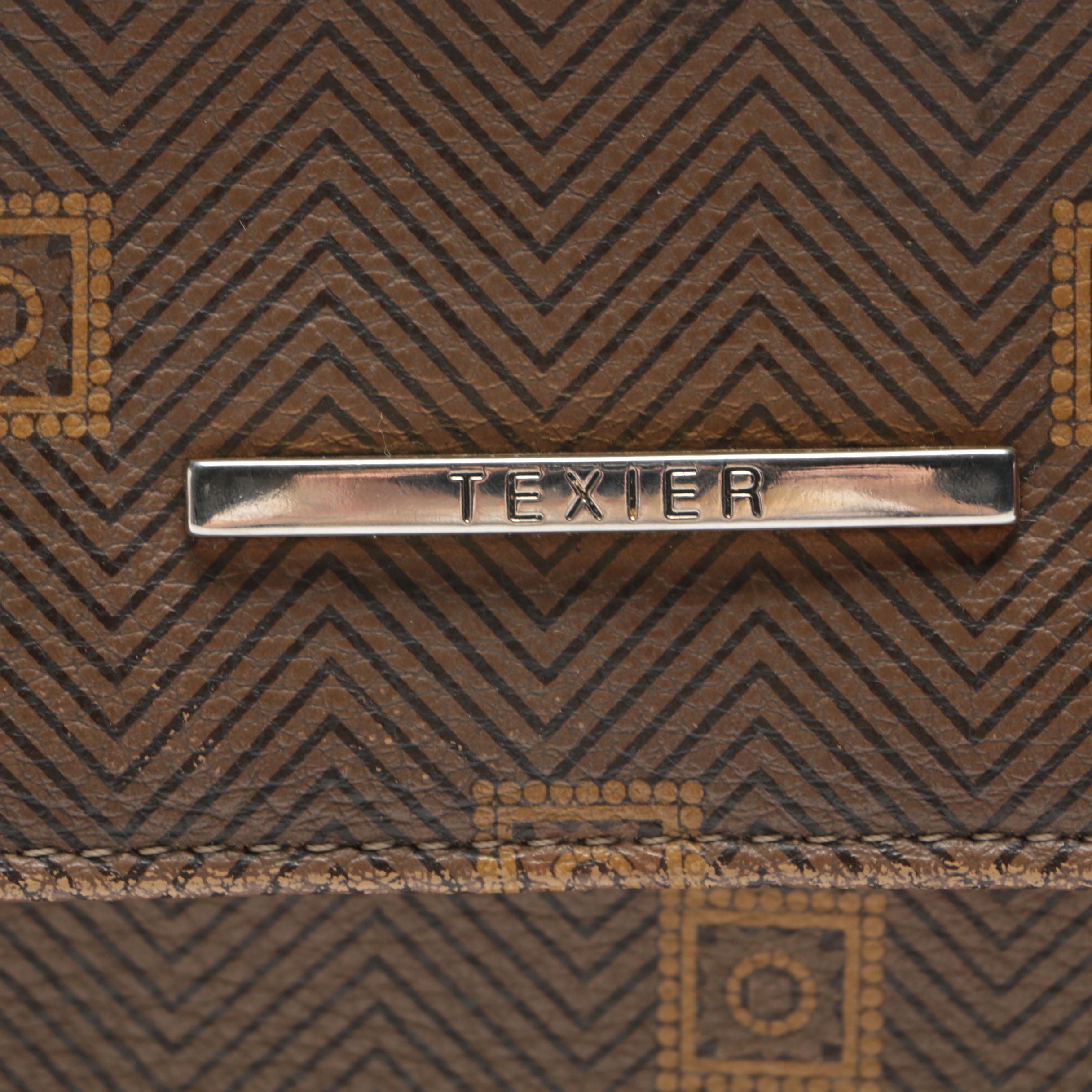 Laurel Burch Clutch, Talbots Satchel and Texier Handbag with Matching Wallet