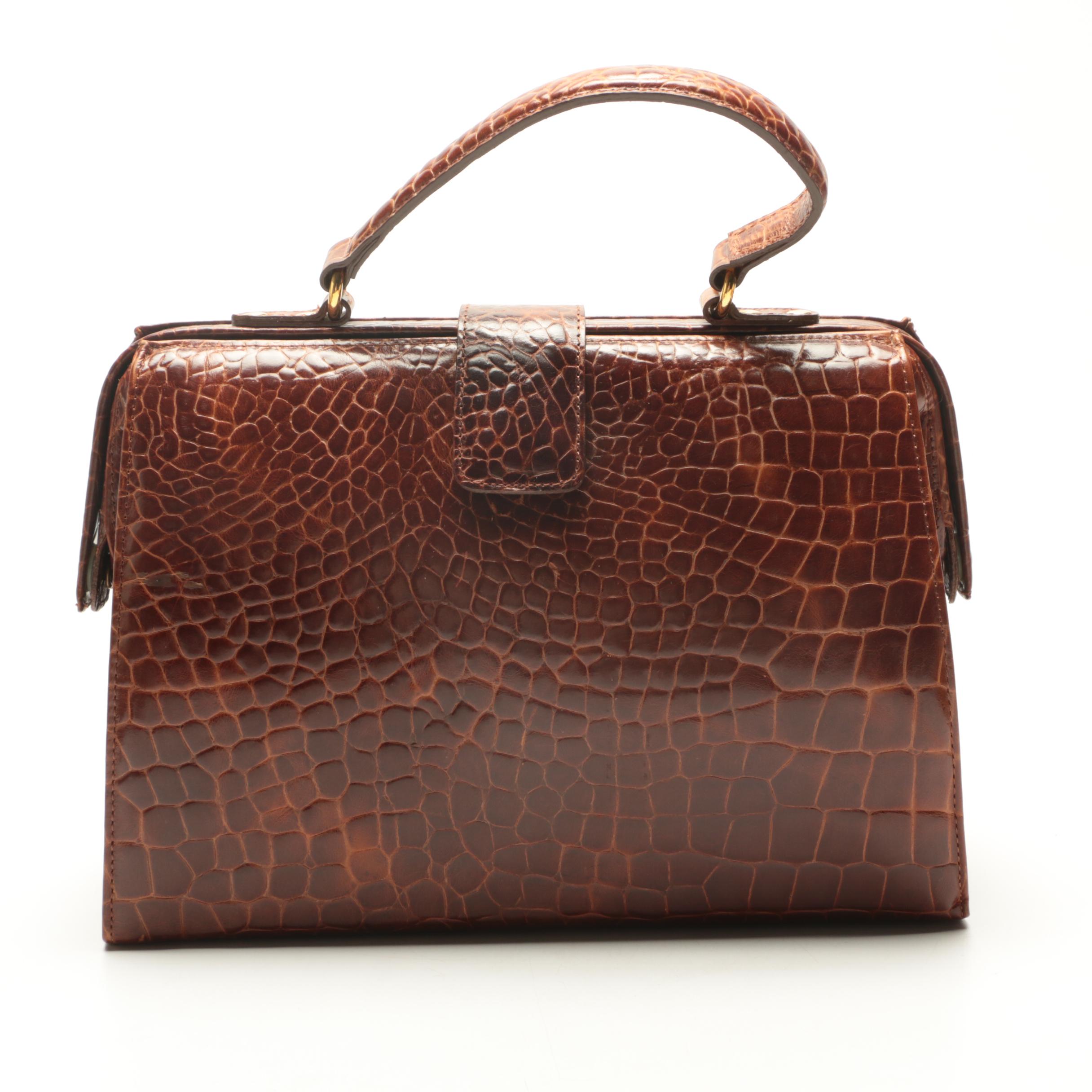 Laurel Burch Clutch, Talbots Satchel and Texier Handbag with Matching Wallet