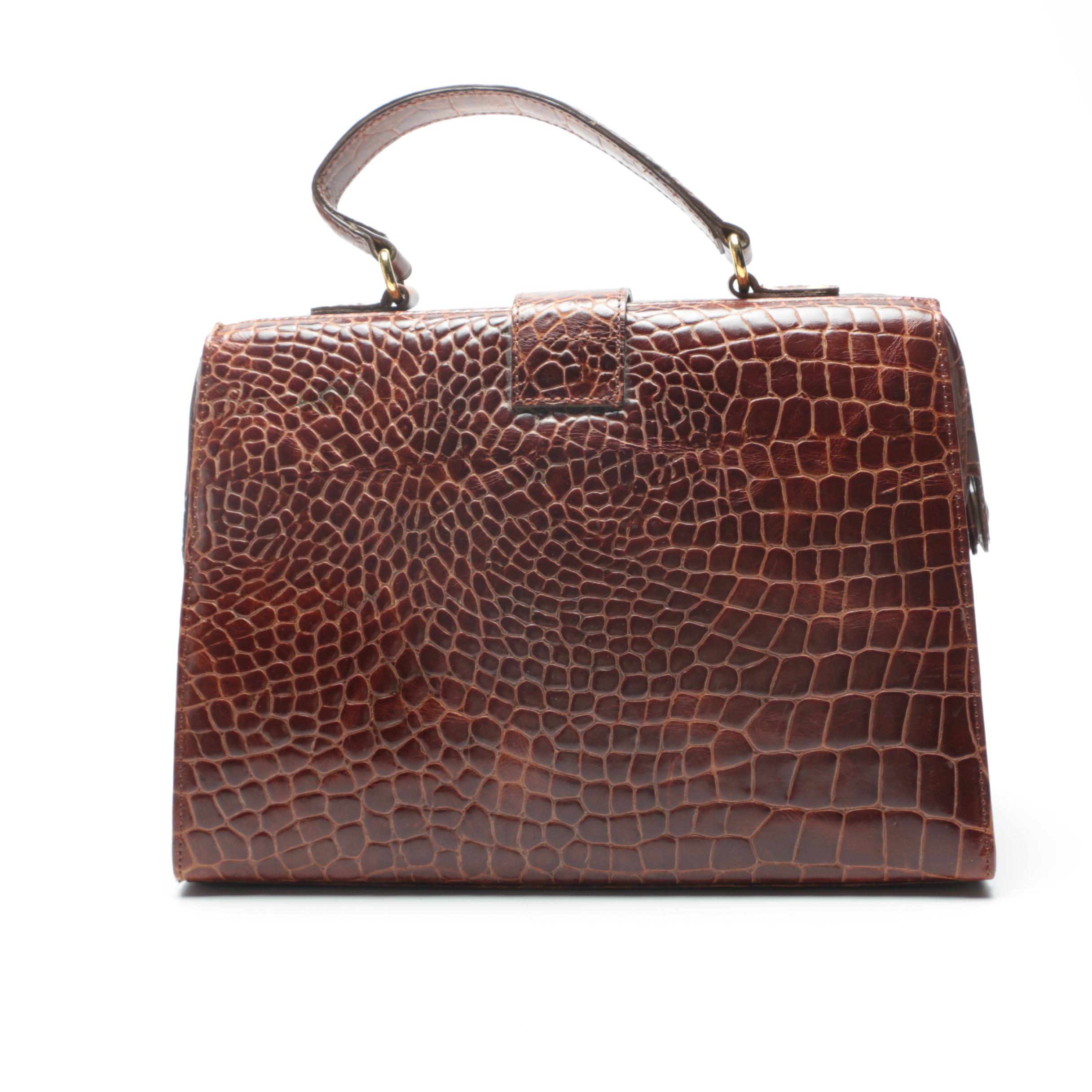 Laurel Burch Clutch, Talbots Satchel and Texier Handbag with Matching Wallet