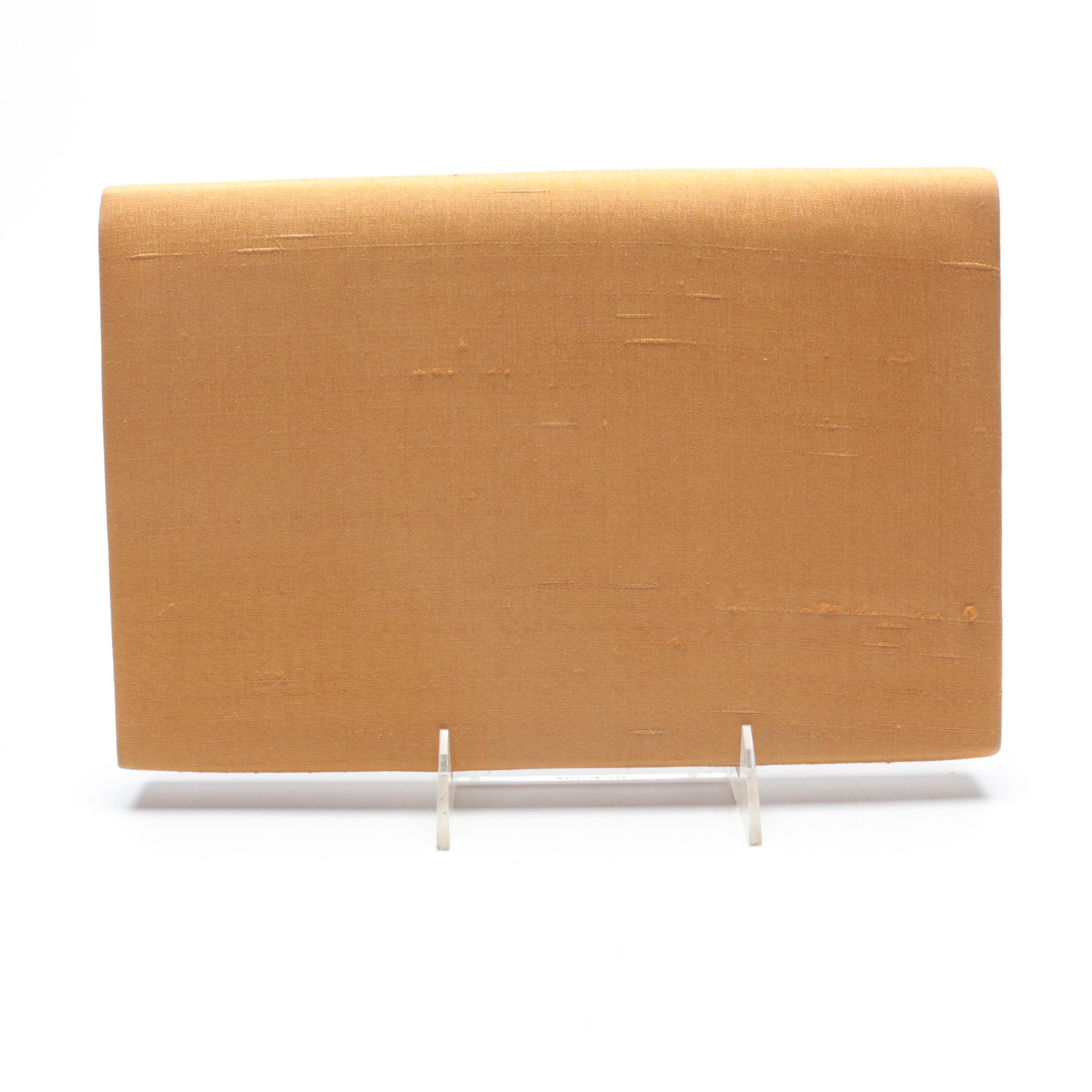 Laurel Burch Clutch, Talbots Satchel and Texier Handbag with Matching Wallet