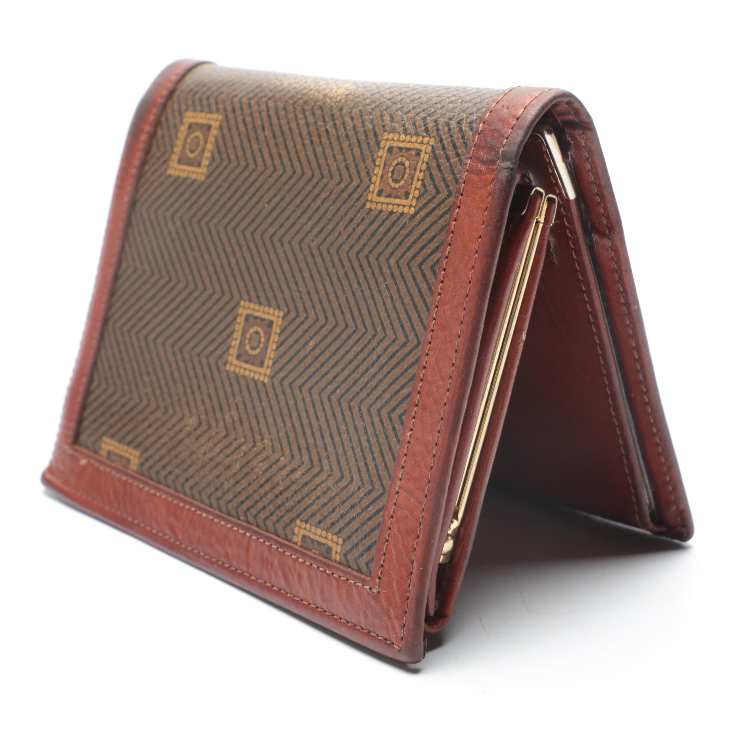 Laurel Burch Clutch, Talbots Satchel and Texier Handbag with Matching Wallet