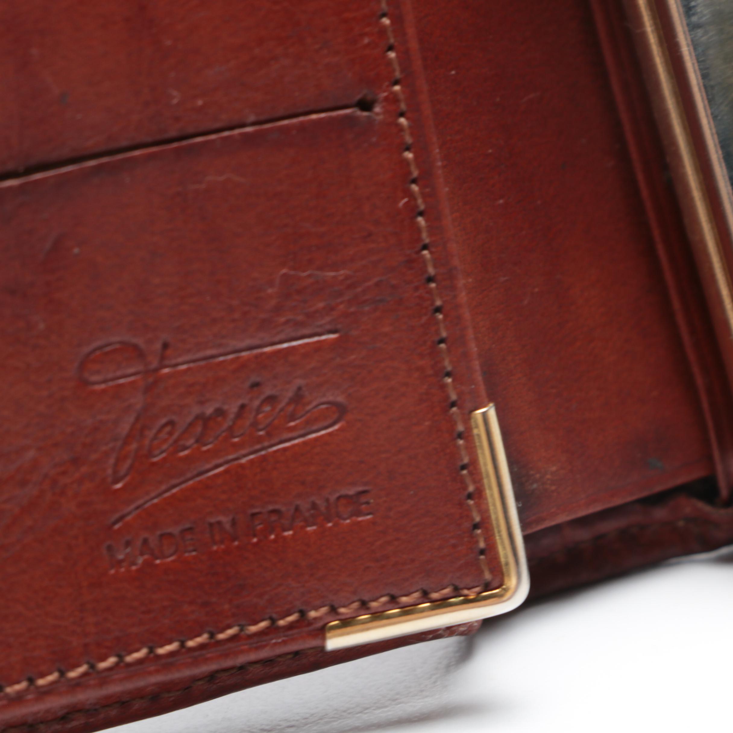 Laurel Burch Clutch, Talbots Satchel and Texier Handbag with Matching Wallet