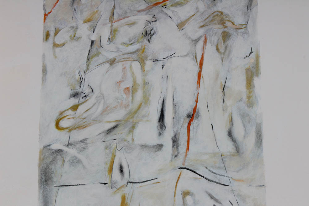 Donald Roberts 1990s Mixed Media Works on Paper