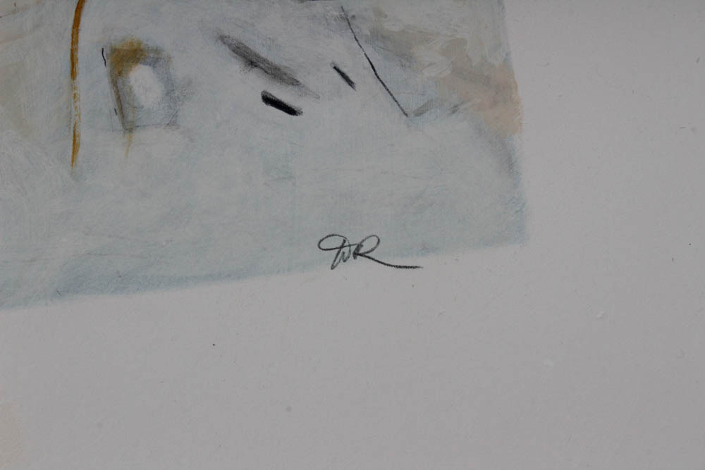 Donald Roberts 1990s Mixed Media Works on Paper