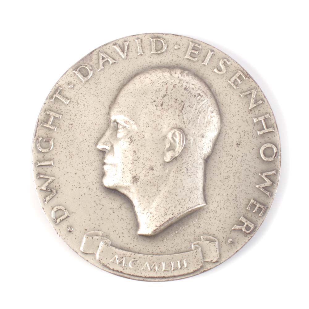 1953 Dwight D. Eisenhower Inaugural Silver Medal