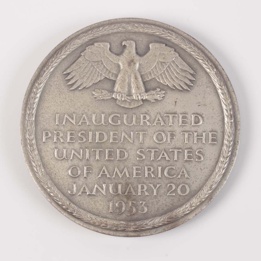 1953 Dwight D. Eisenhower Inaugural Silver Medal