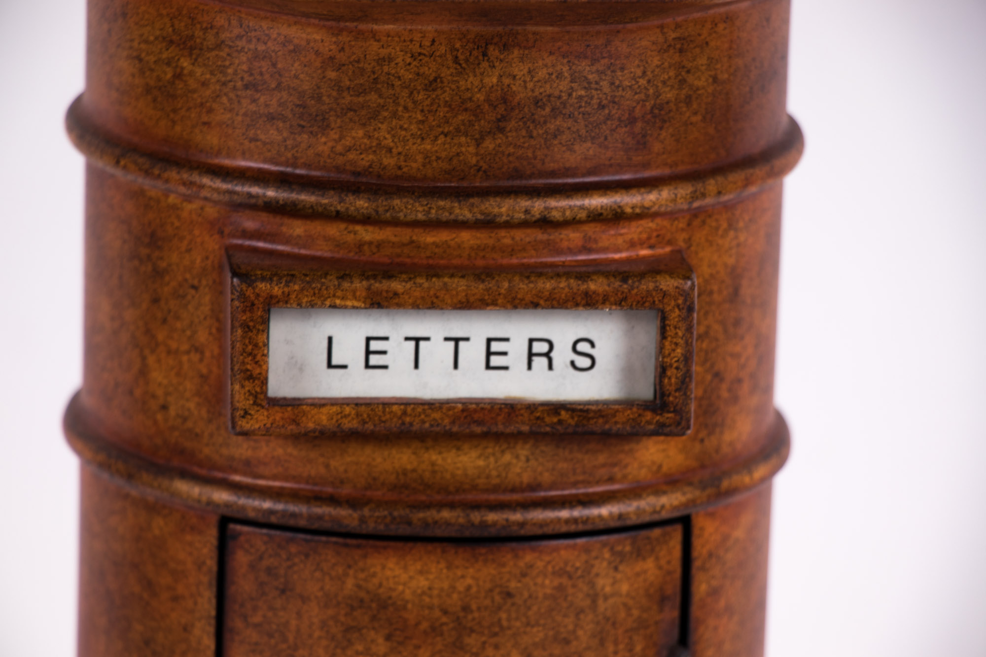 Vintage Letter Box Thematic Table Lamp