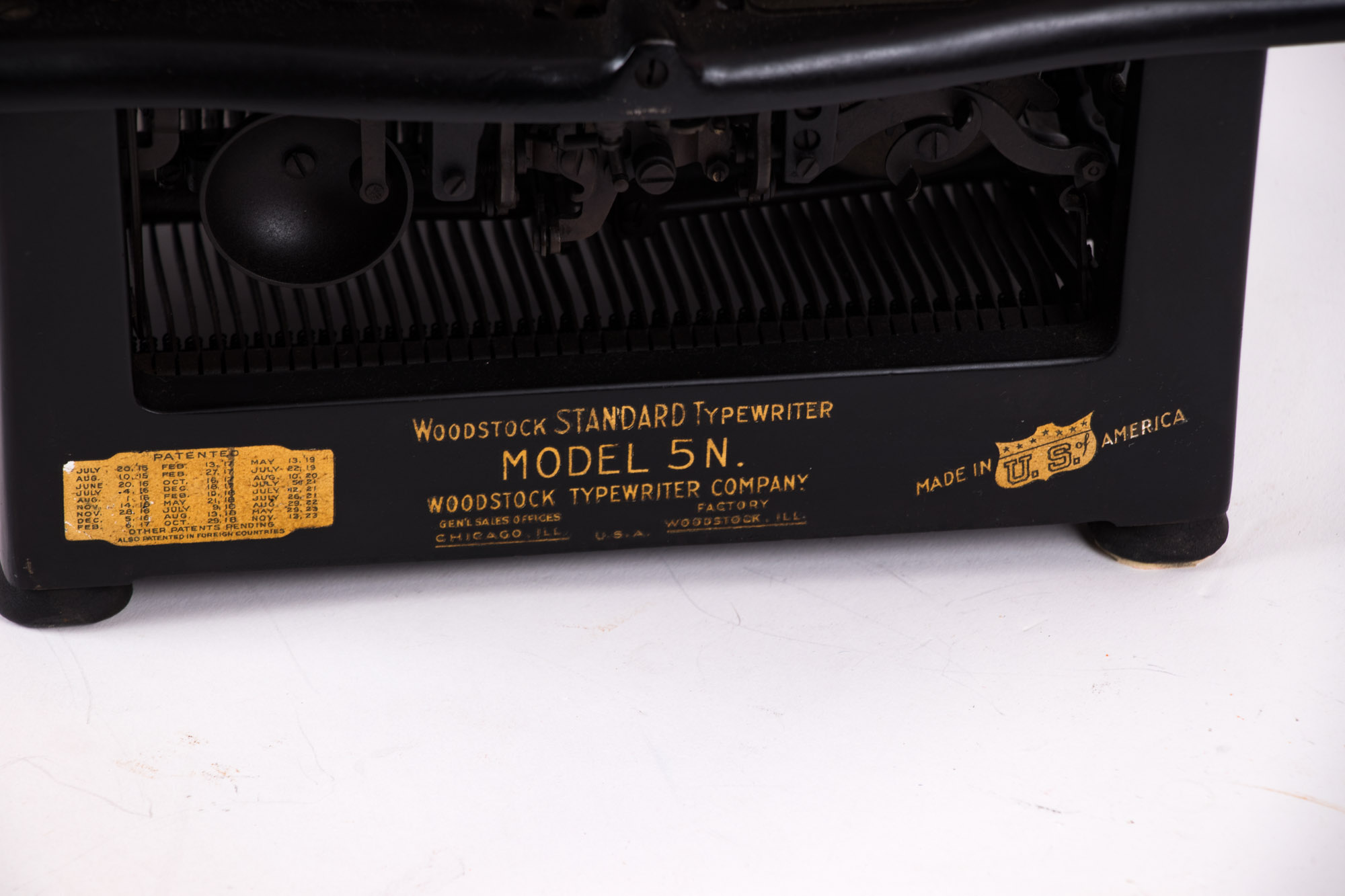 Vintage 1920s-30s Woodstock Typewriter