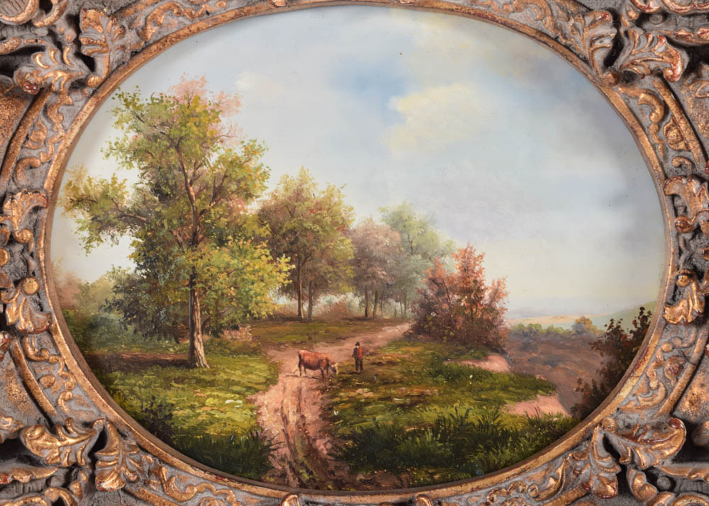 Landscape Oil Painting on Board