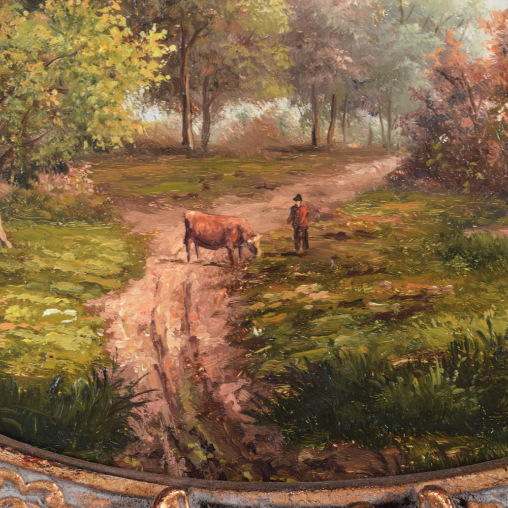 Landscape Oil Painting on Board