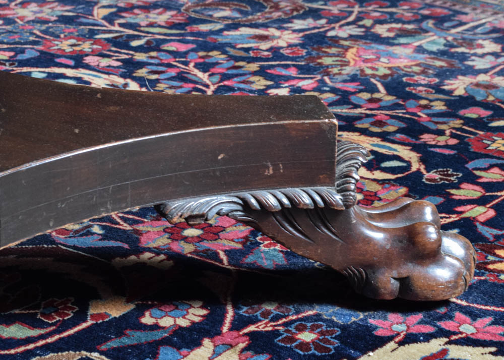 19th Century Empire Style Pedestal Dining Table